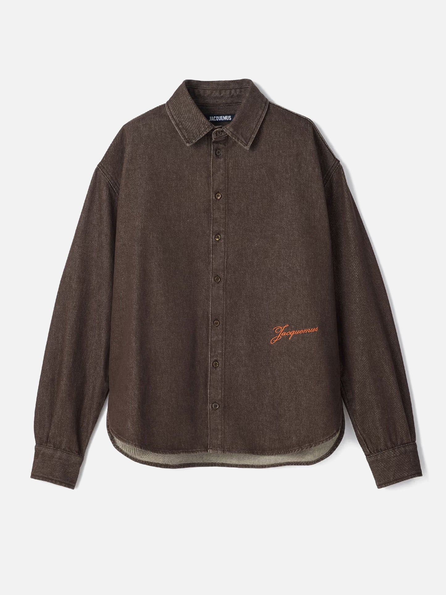 Jacquemus Oversized-Jeanshemd Simon für Herren Braun