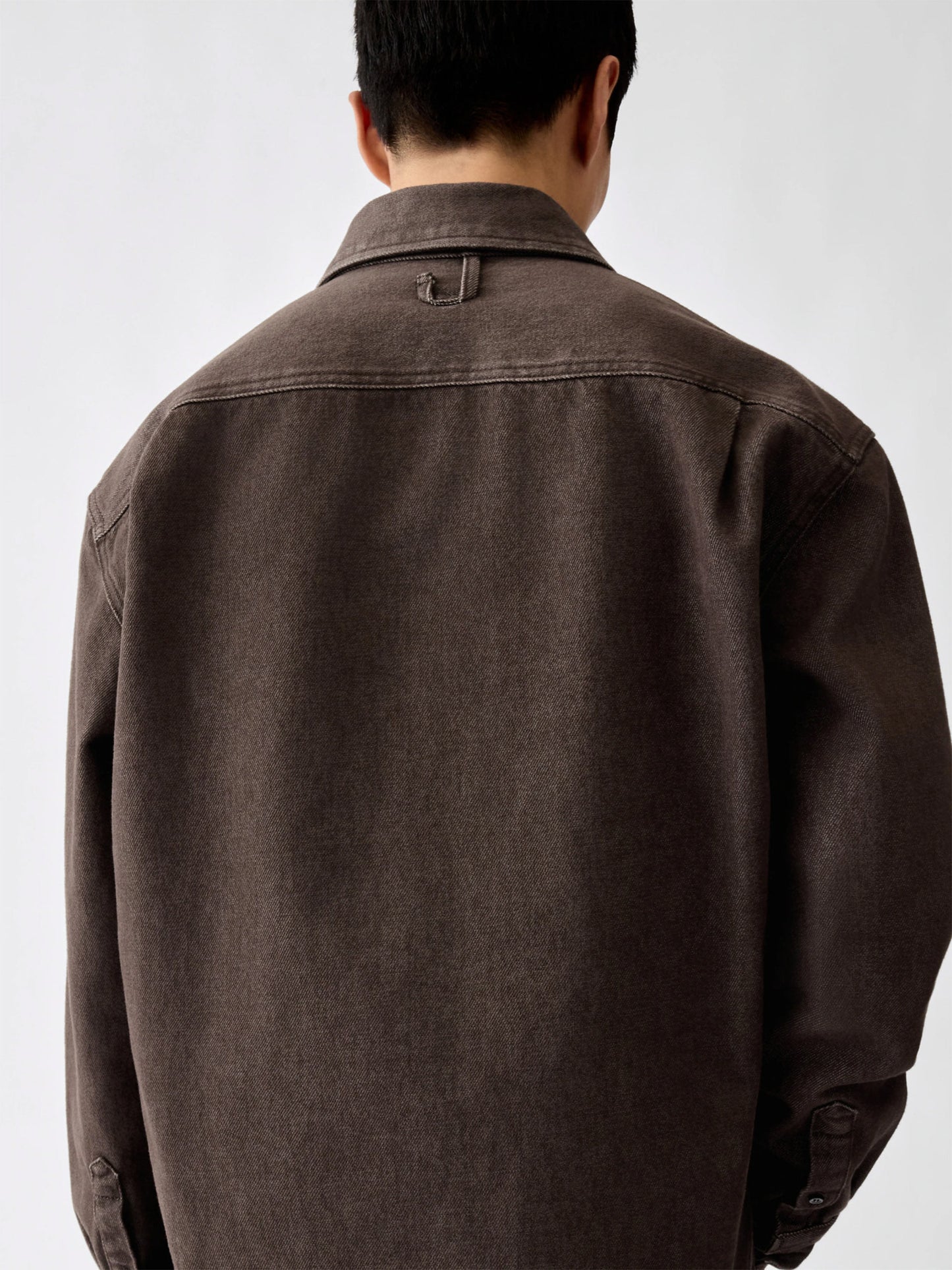 Jacquemus Oversized-Jeanshemd Simon für Herren Braun