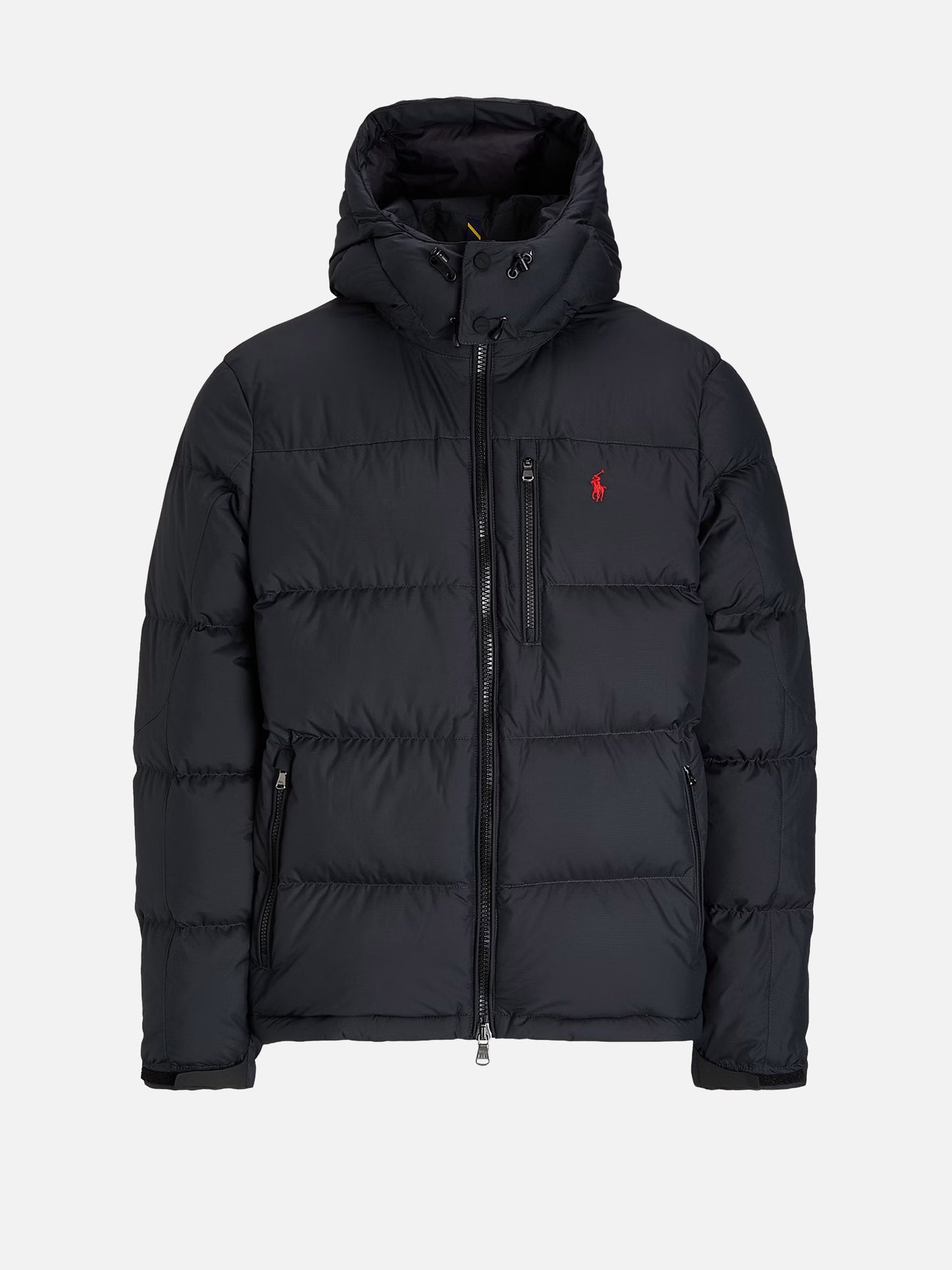 Polo ralph lauren Matte Daunenjacke Gorham mit Kapuze für Herren Schwarz