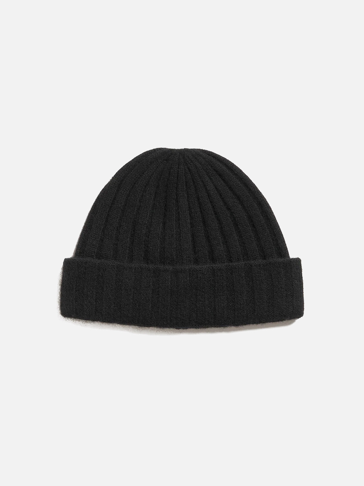 Toteme Gerippte Beanie aus Kaschmir Schwarz