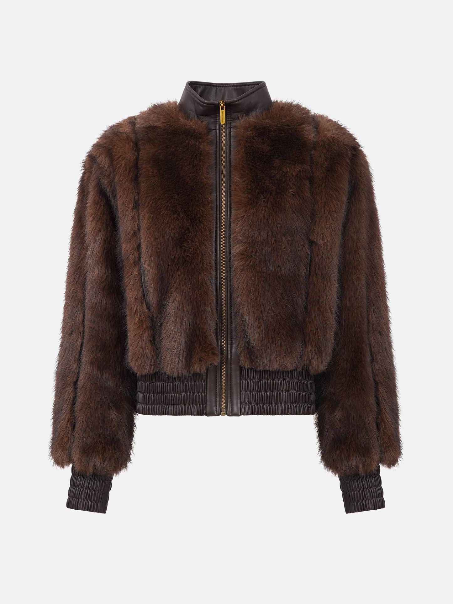 Zimmermann Faux-Fur-Jacke Valiant für Damen Dunkelbraun