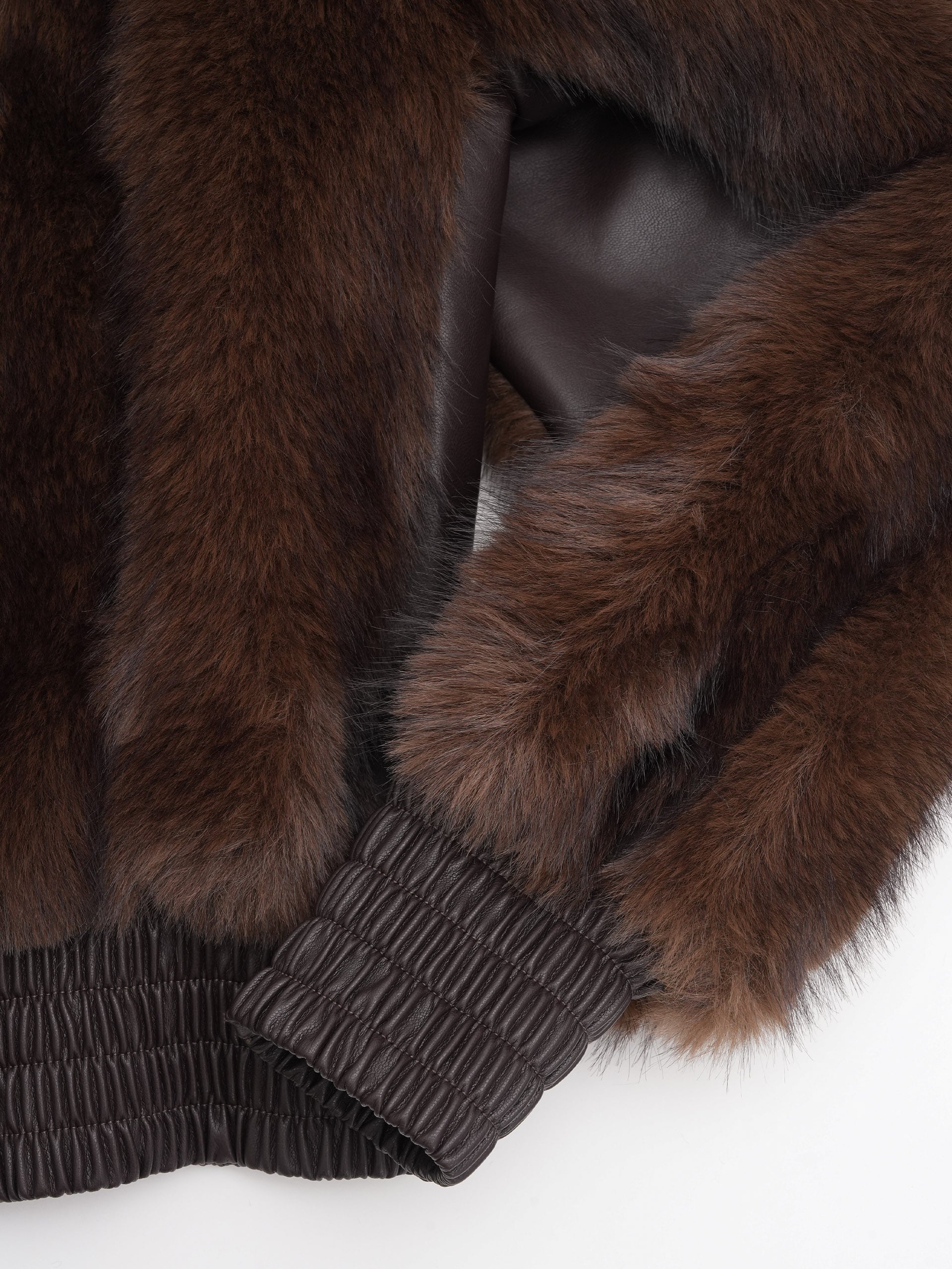 Zimmermann Faux-Fur-Jacke Valiant für Damen Dunkelbraun