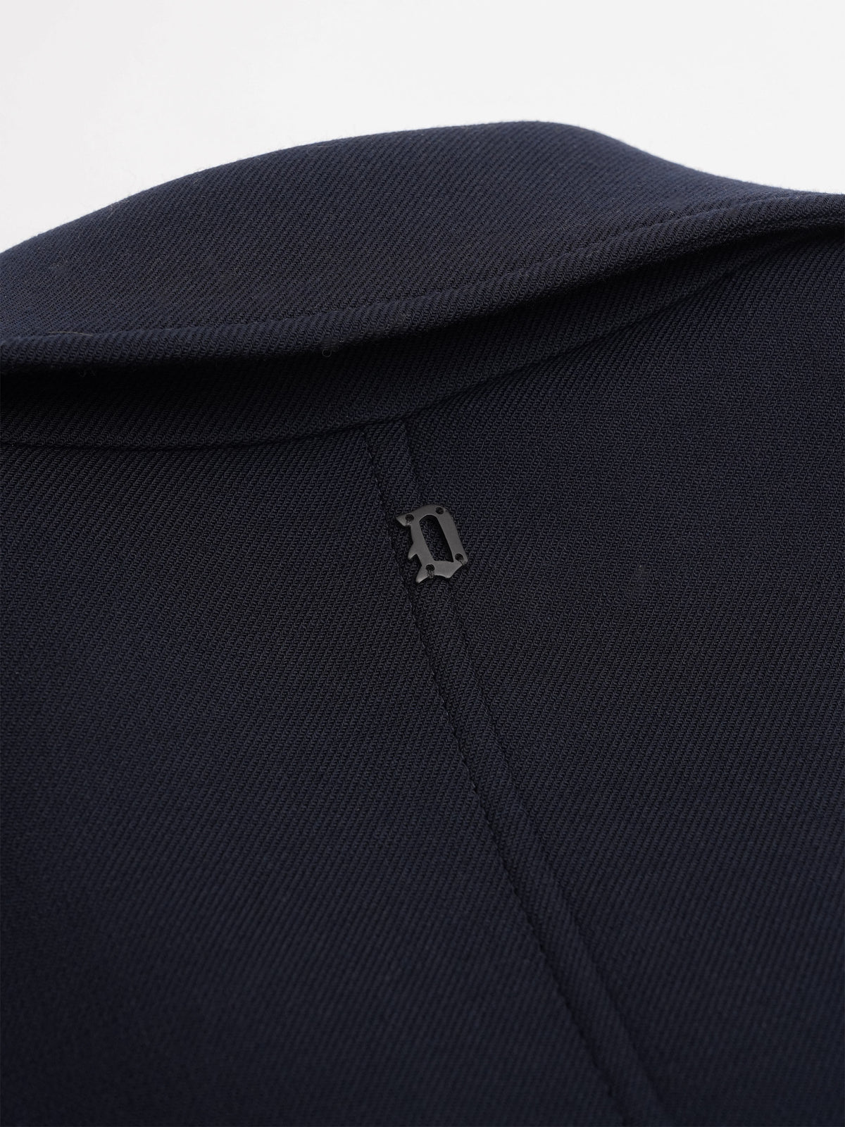 Hemdjacke aus Schurwoll-Twill für Herren