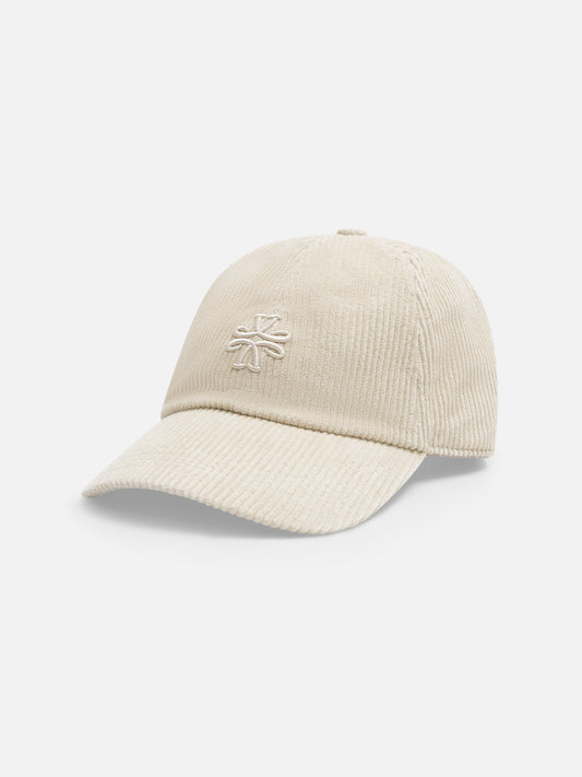 Jacob cohen Baseballkappe aus Baumwollcord mit Logo Off-White