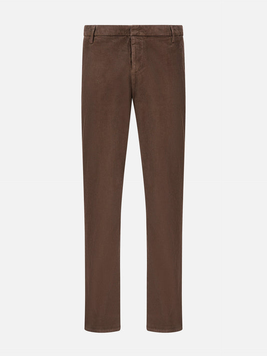 Dondup Cordhose Gaubert Relax für Herren Braun