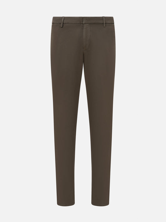 Dondup – Chinohose Gaubert Relax für Herren Olivgrün - Olive green