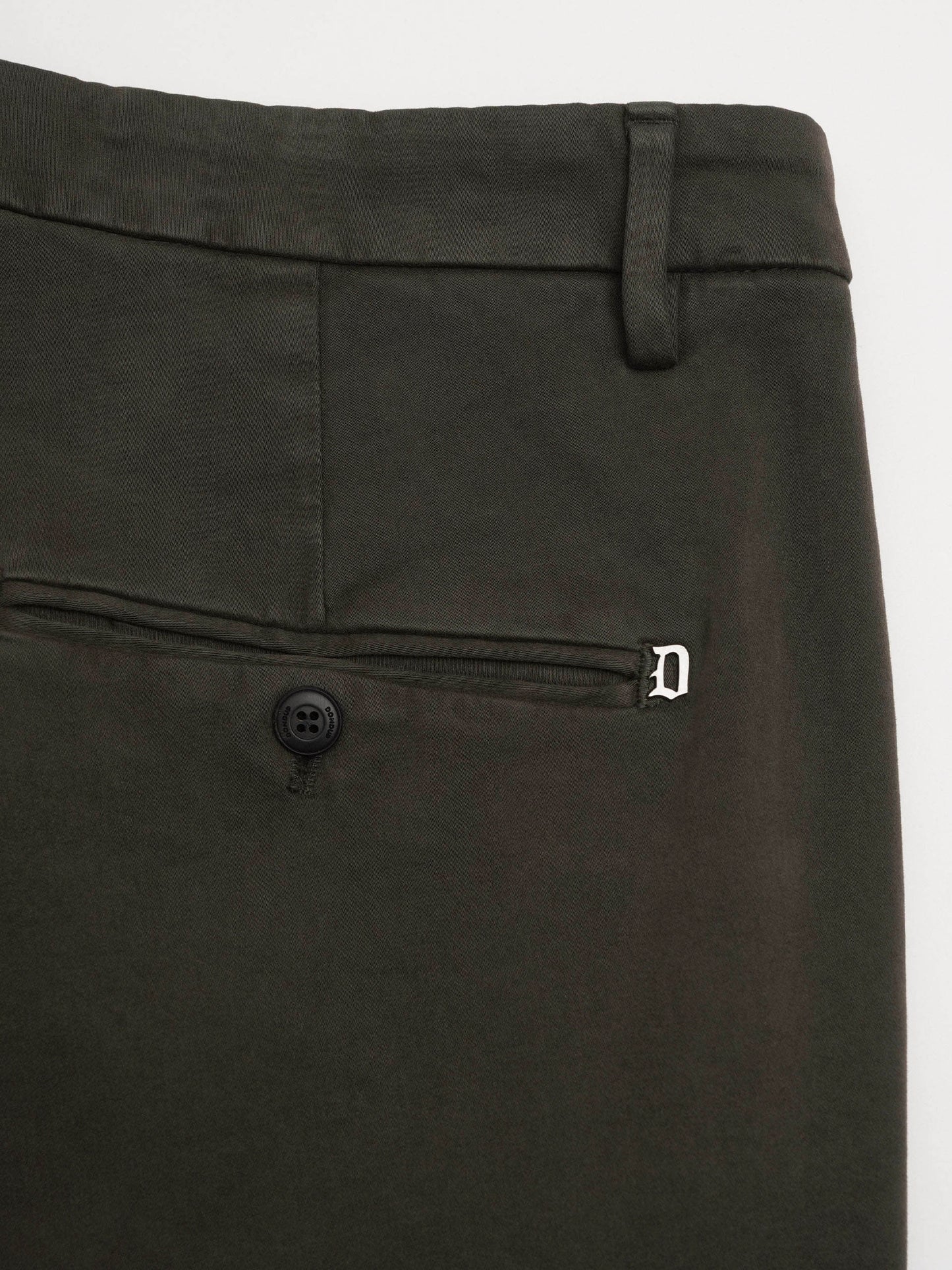 Dondup – Chinohose Gaubert Relax für Herren Olivgrün - Olive green