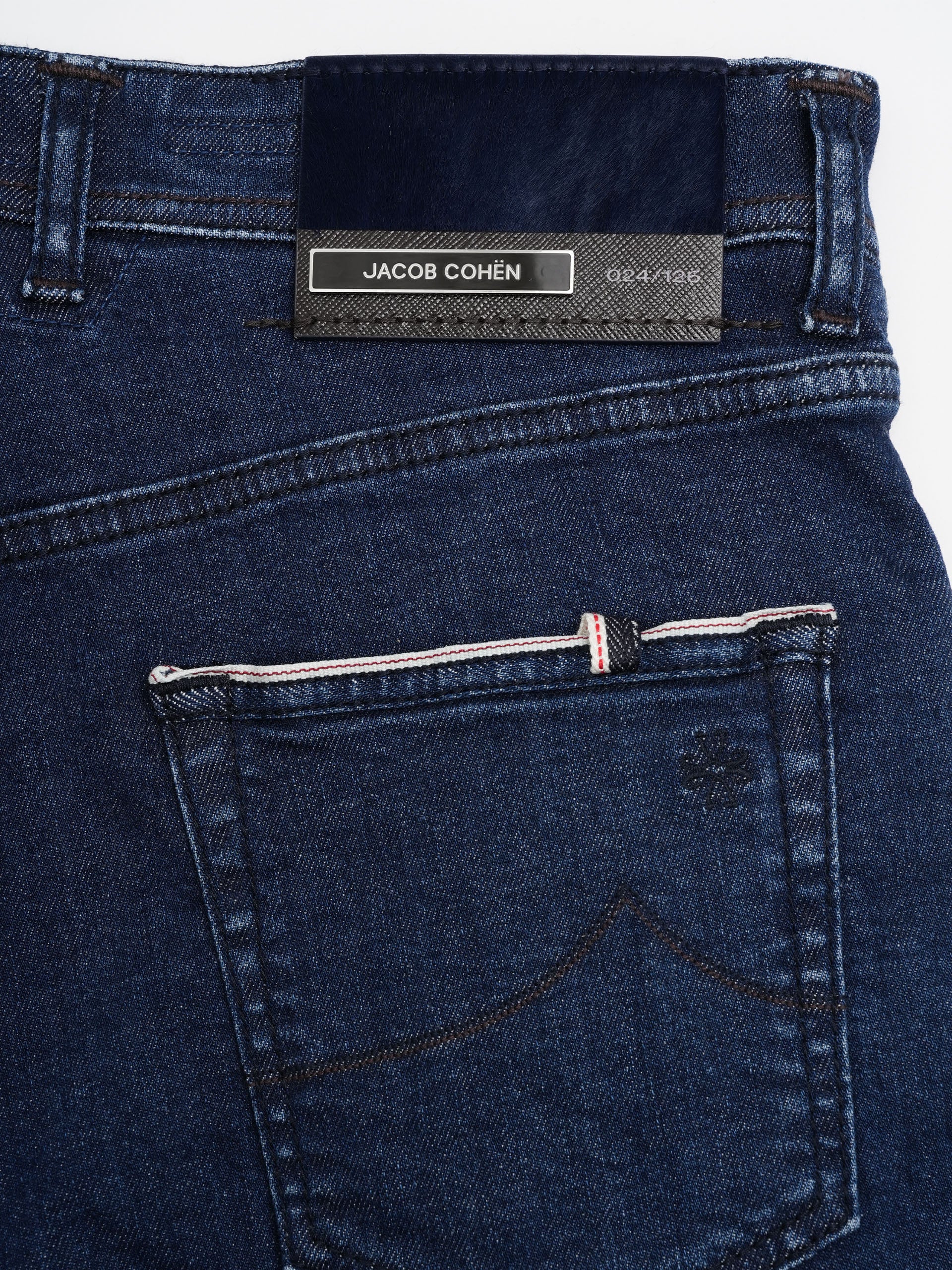 Jacob cohen Straight Jeans Edo LTD aus Rinse-Denim für Herren Dunkelblau