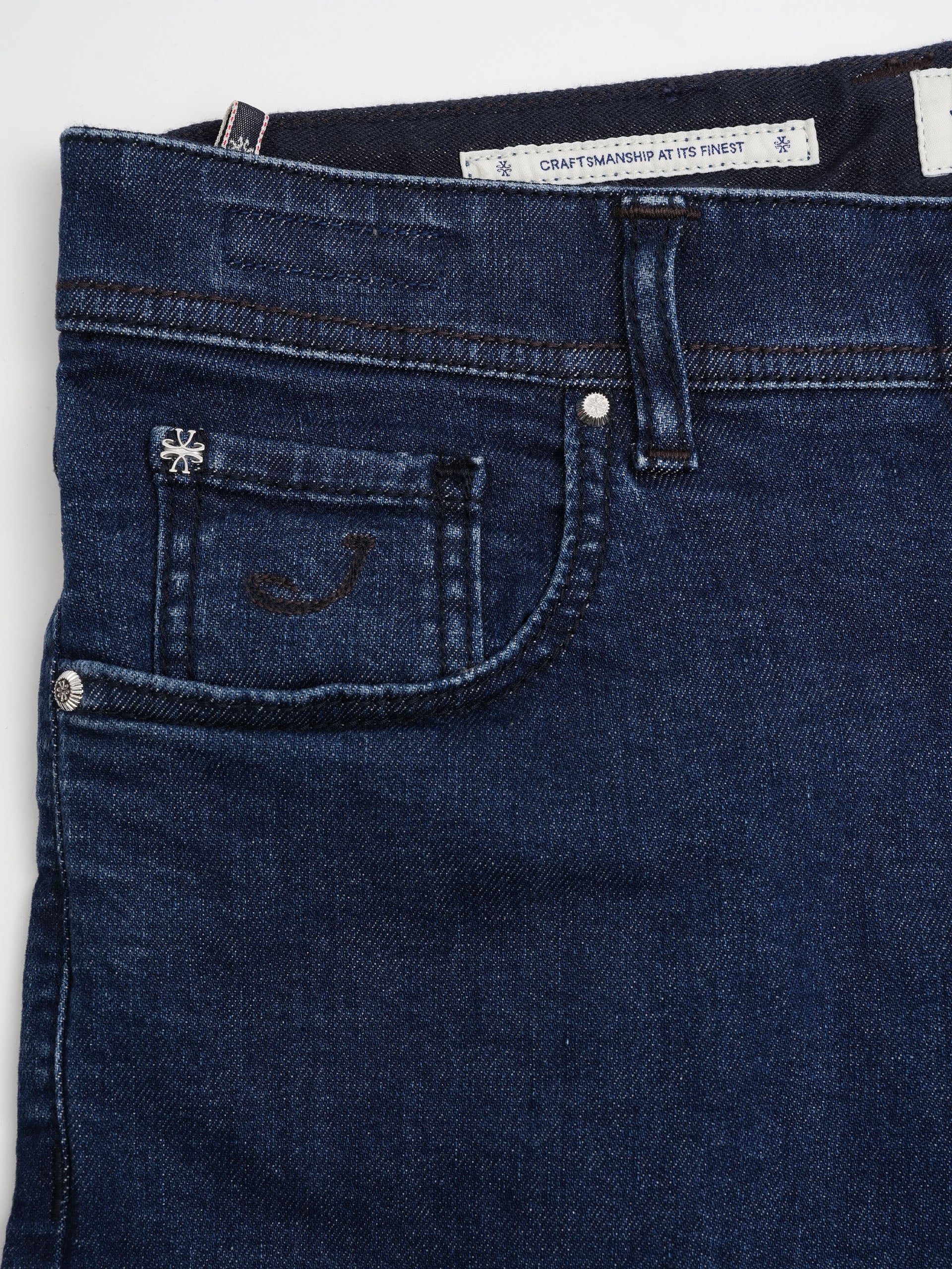 Jacob cohen Straight Jeans Edo LTD aus Rinse-Denim für Herren Dunkelblau