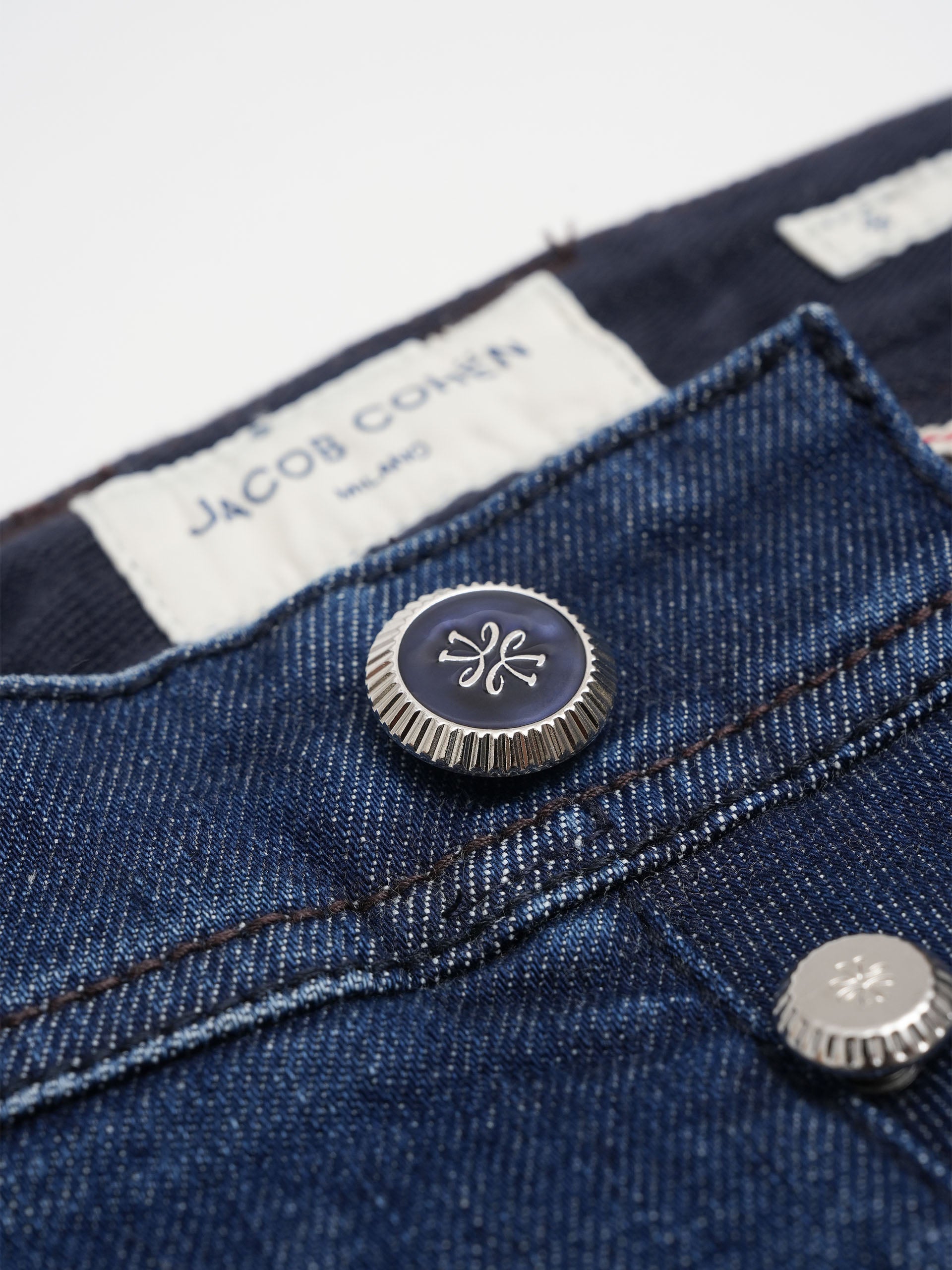 Jacob cohen Straight Jeans Edo LTD aus Rinse-Denim für Herren Dunkelblau