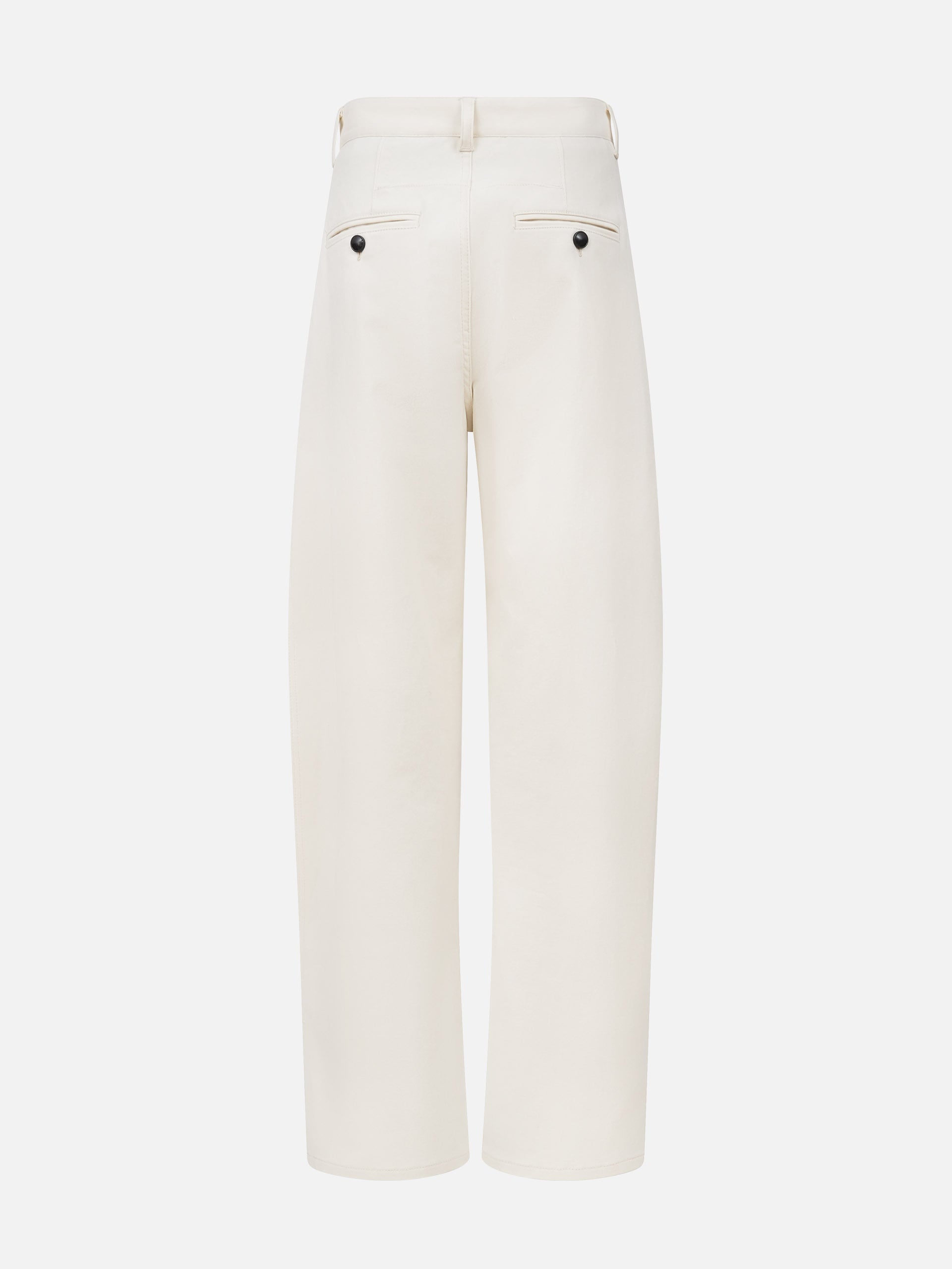 Isabel marant Wide-Leg Hose Lenadia aus Baumwolle für Damen Ecru