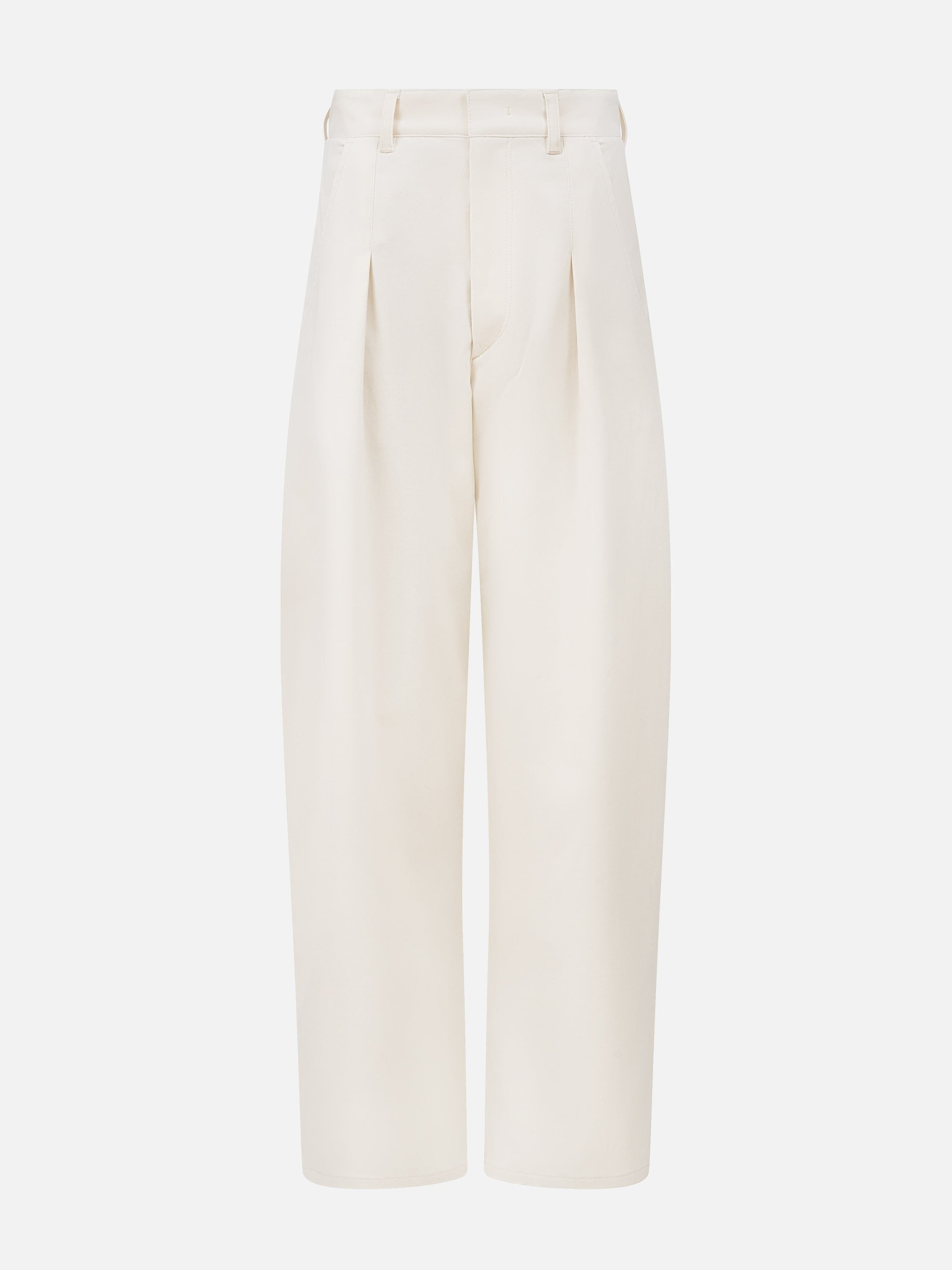 Isabel marant Wide-Leg Hose Lenadia aus Baumwolle für Damen Ecru