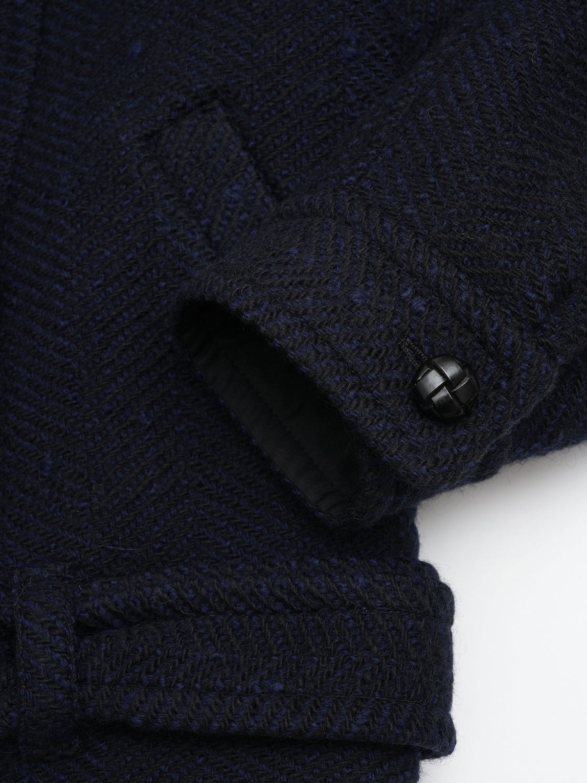 Isabel marant Kurzmantel Elvane aus Schurwolle für Damen Navyblau