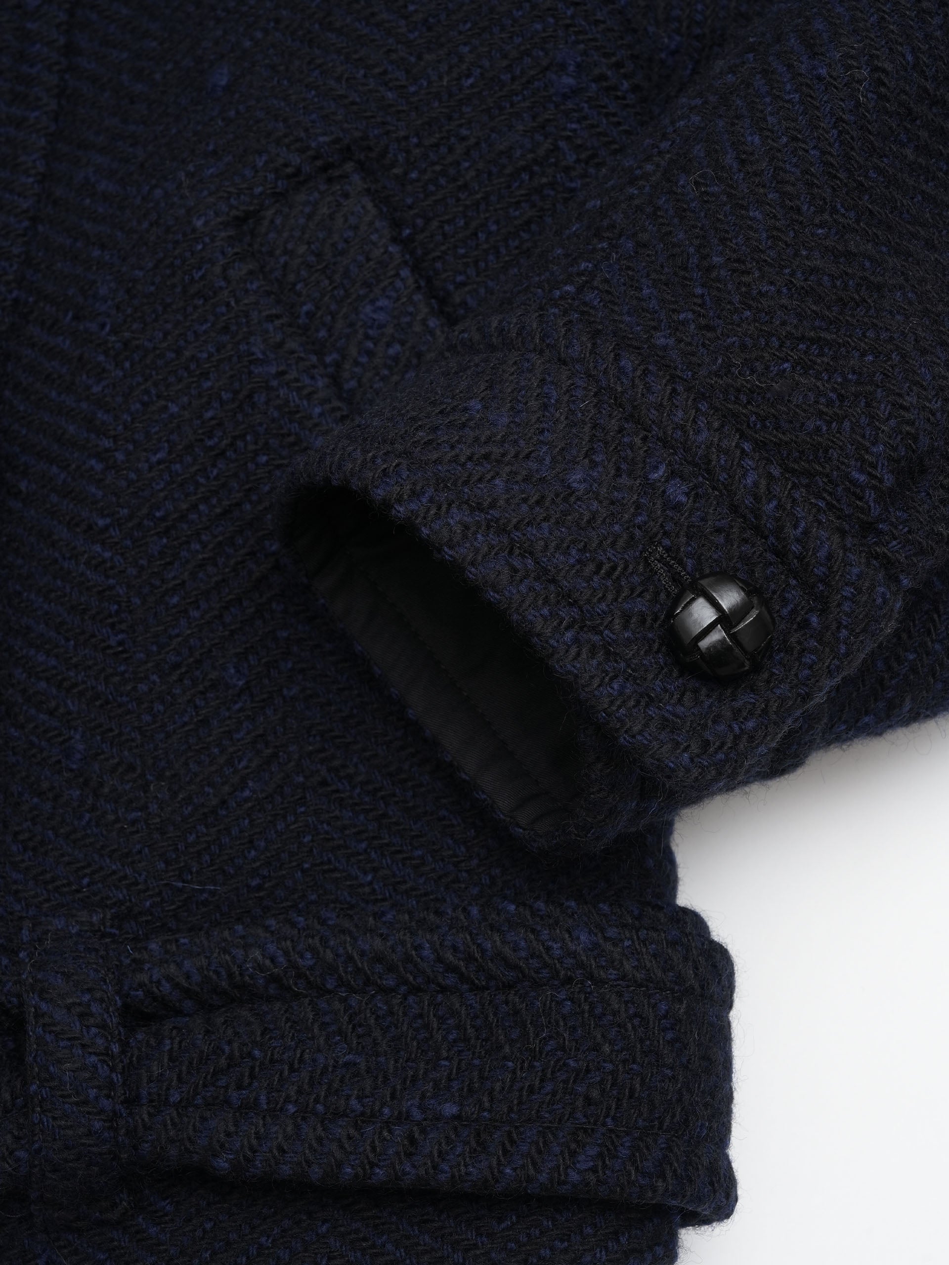 Isabel marant Kurzmantel Elvane aus Schurwolle für Damen Navyblau