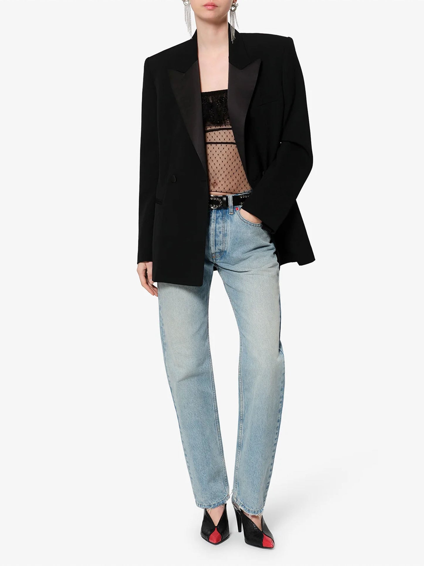 Isabel marant Jeans Daya im Regular-Fit für Damen Hellblau