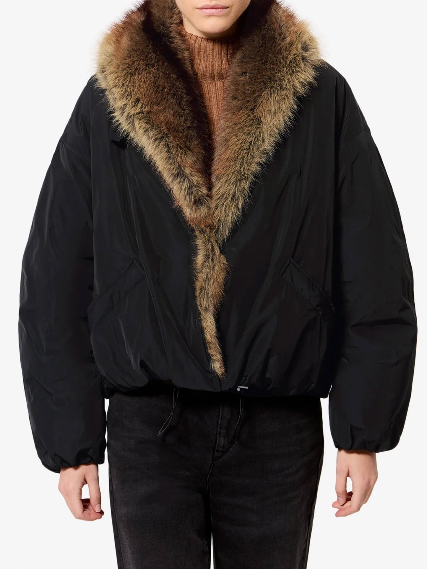 Jacke Charone mit Kunstfell-Futter für Damen