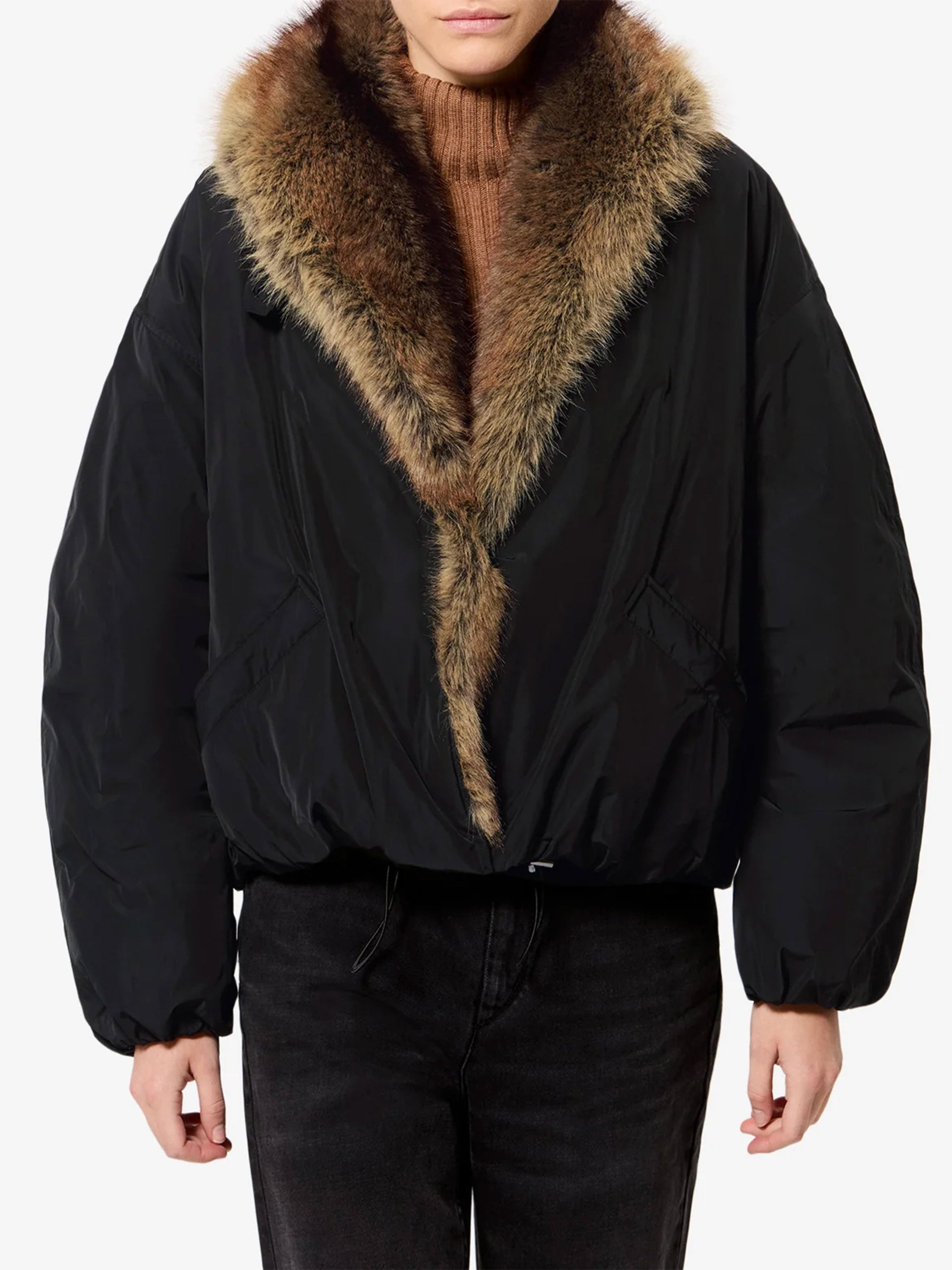 Jacke Charone mit Kunstfell-Futter für Damen