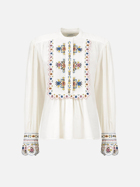 Bestickte Bluse Monique für Damen