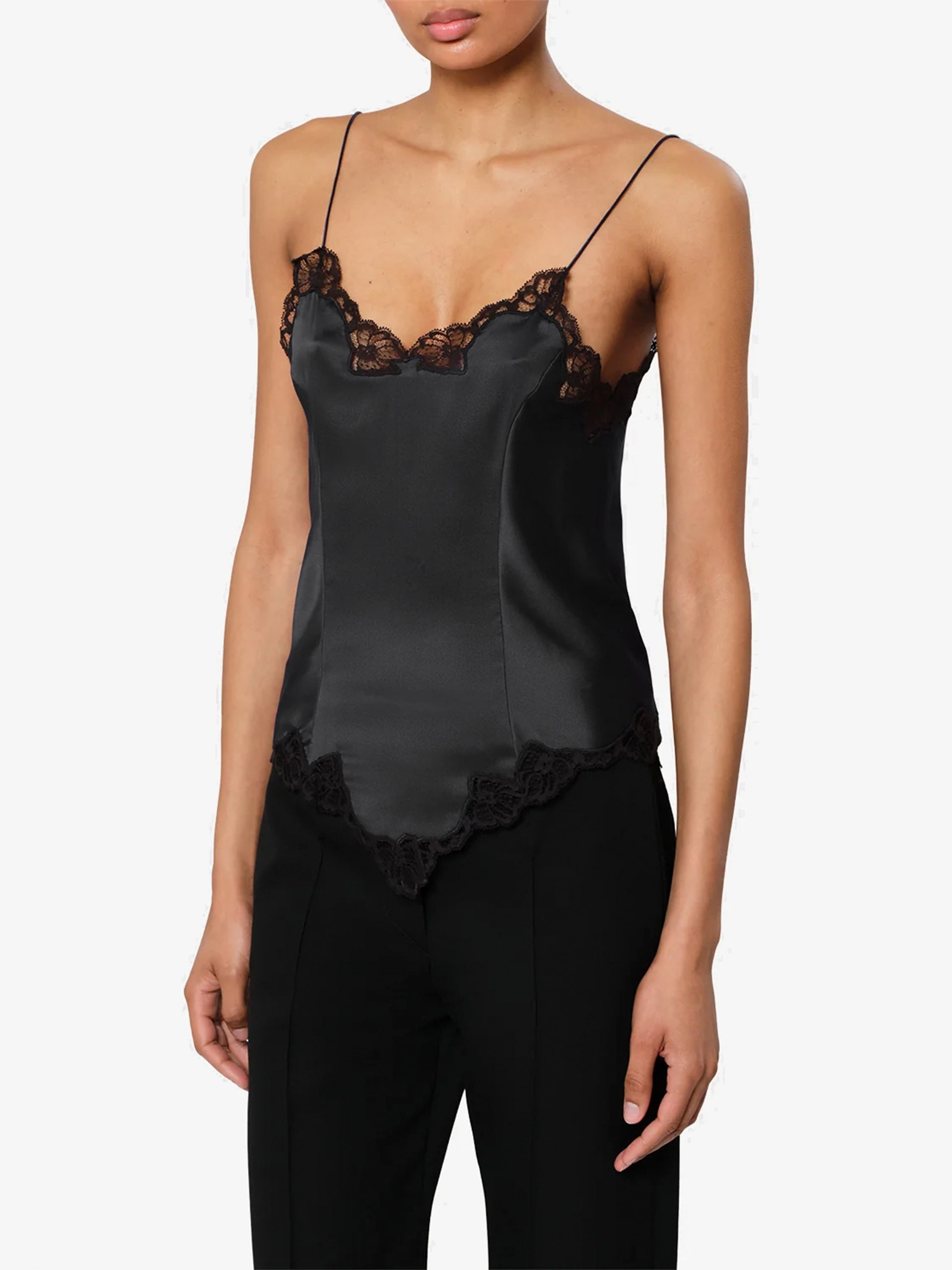 Camisole-Top Amael aus Seidensatin für Damen