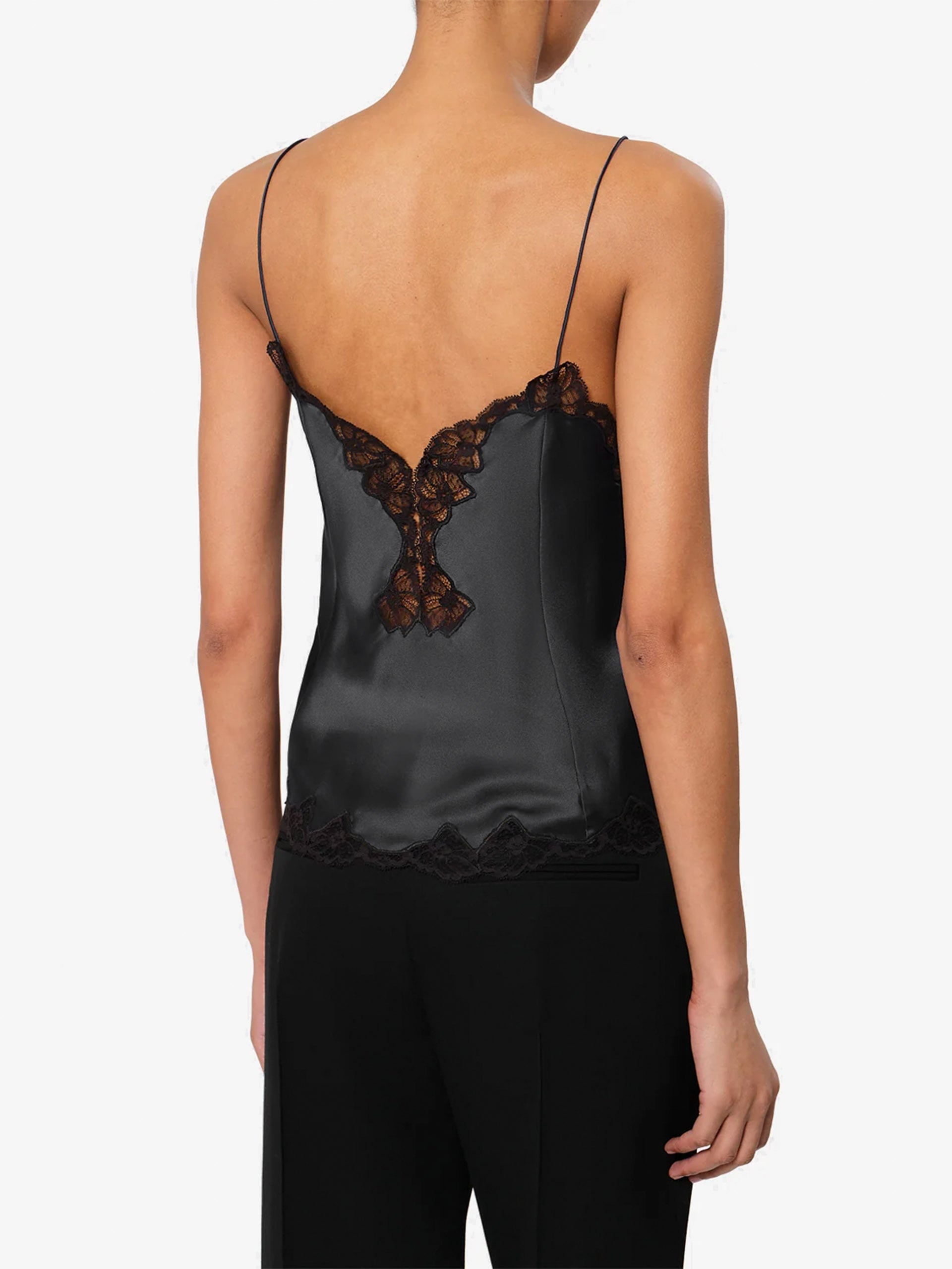 Camisole-Top Amael aus Seidensatin für Damen