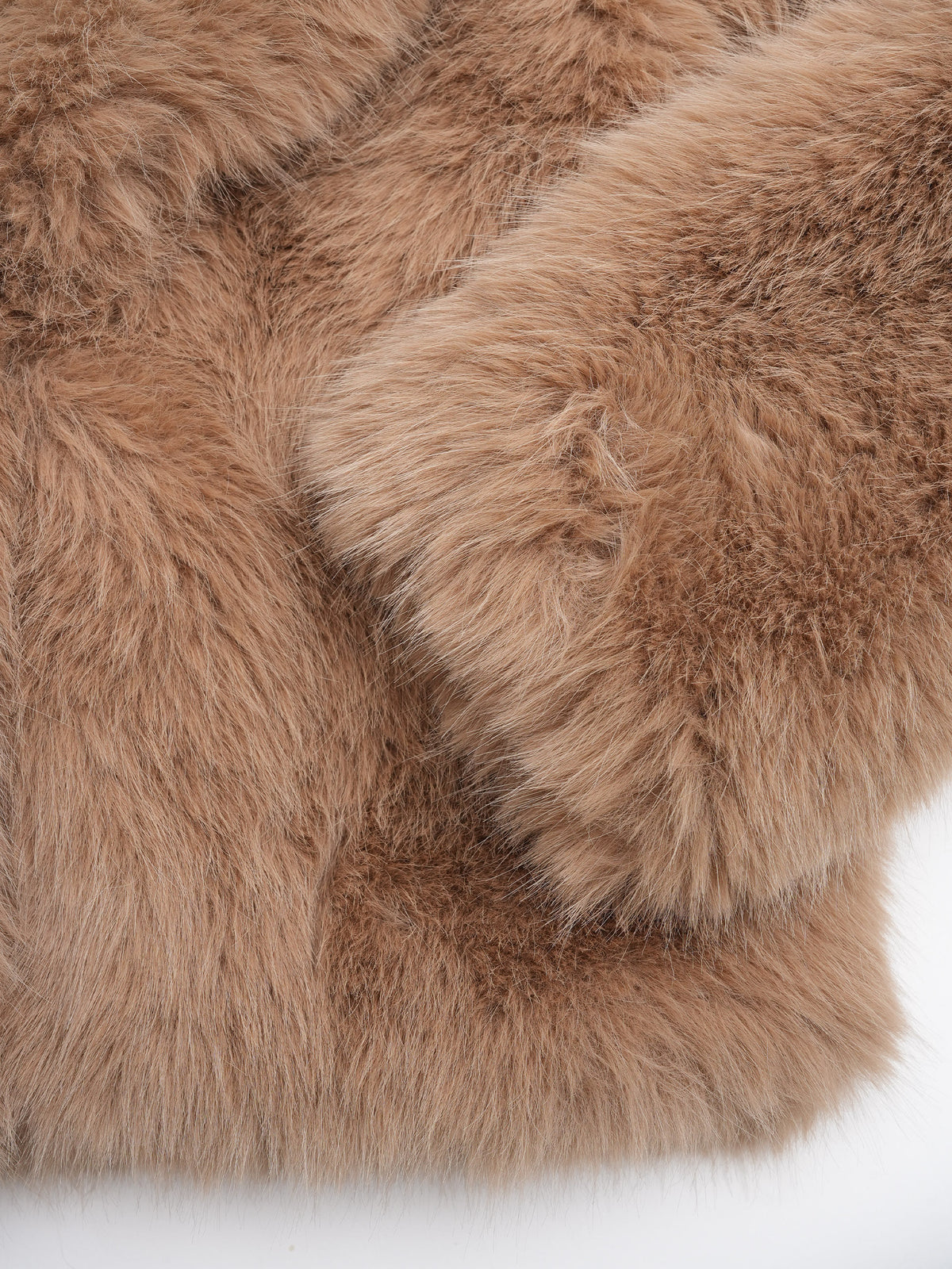 Oversized Faux-Fur-Jacke für Damen