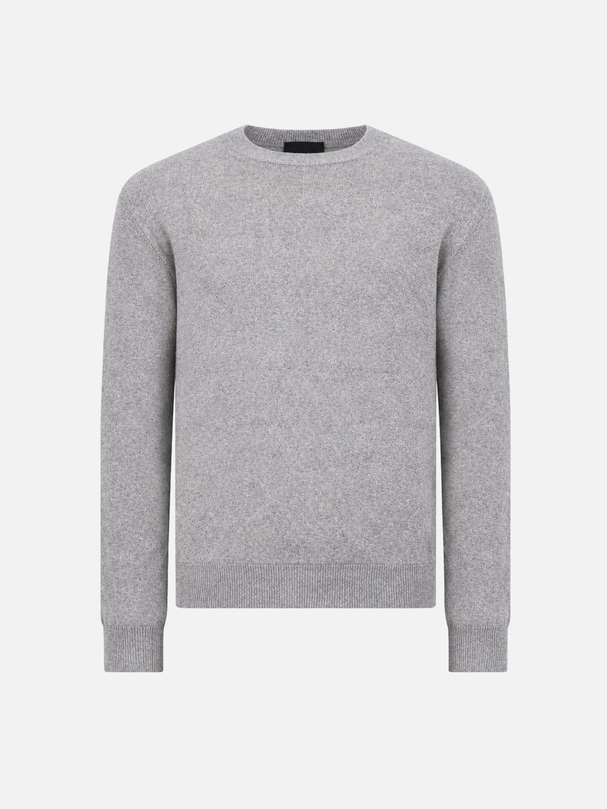 Dondup – Rundhalspullover aus Kaschmir und Seide für Herren Hellgrau - Light Grey