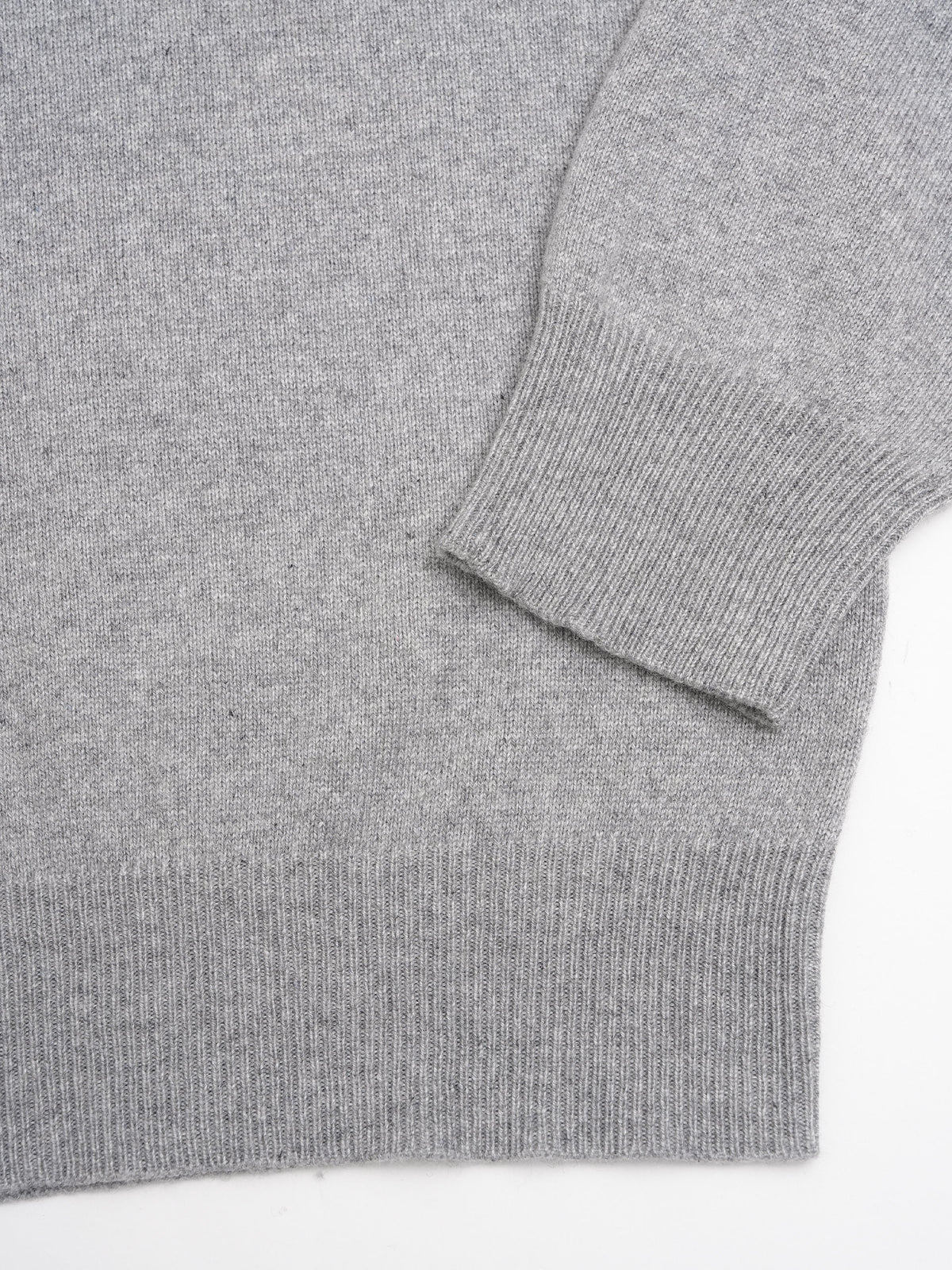 Dondup – Rundhalspullover aus Kaschmir und Seide für Herren Hellgrau - Light Grey