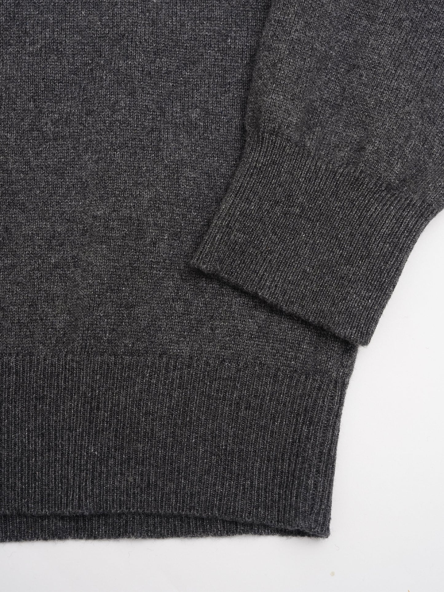 Dondup – Rundhalspullover aus Kaschmir und Seide für Herren Dunkelgrau - Dark Grey