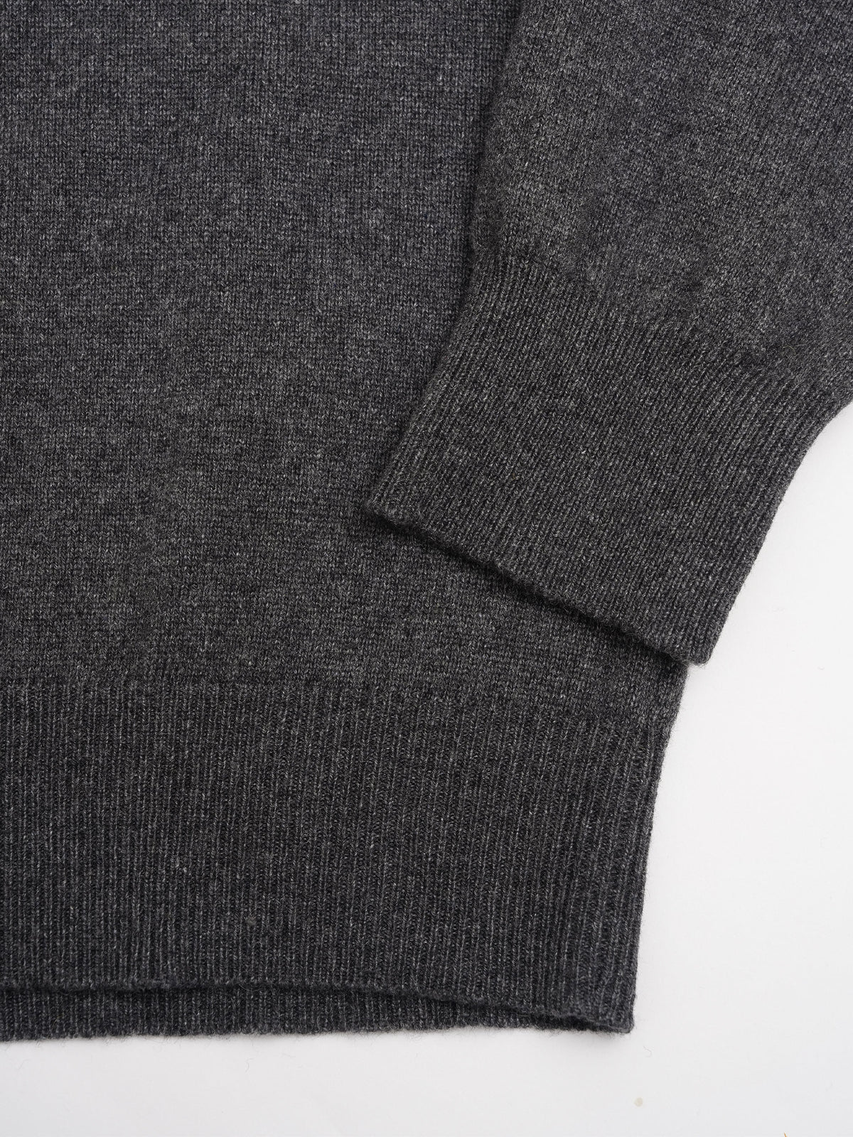 Dondup – Rundhalspullover aus Kaschmir und Seide für Herren Dunkelgrau - Dark Grey