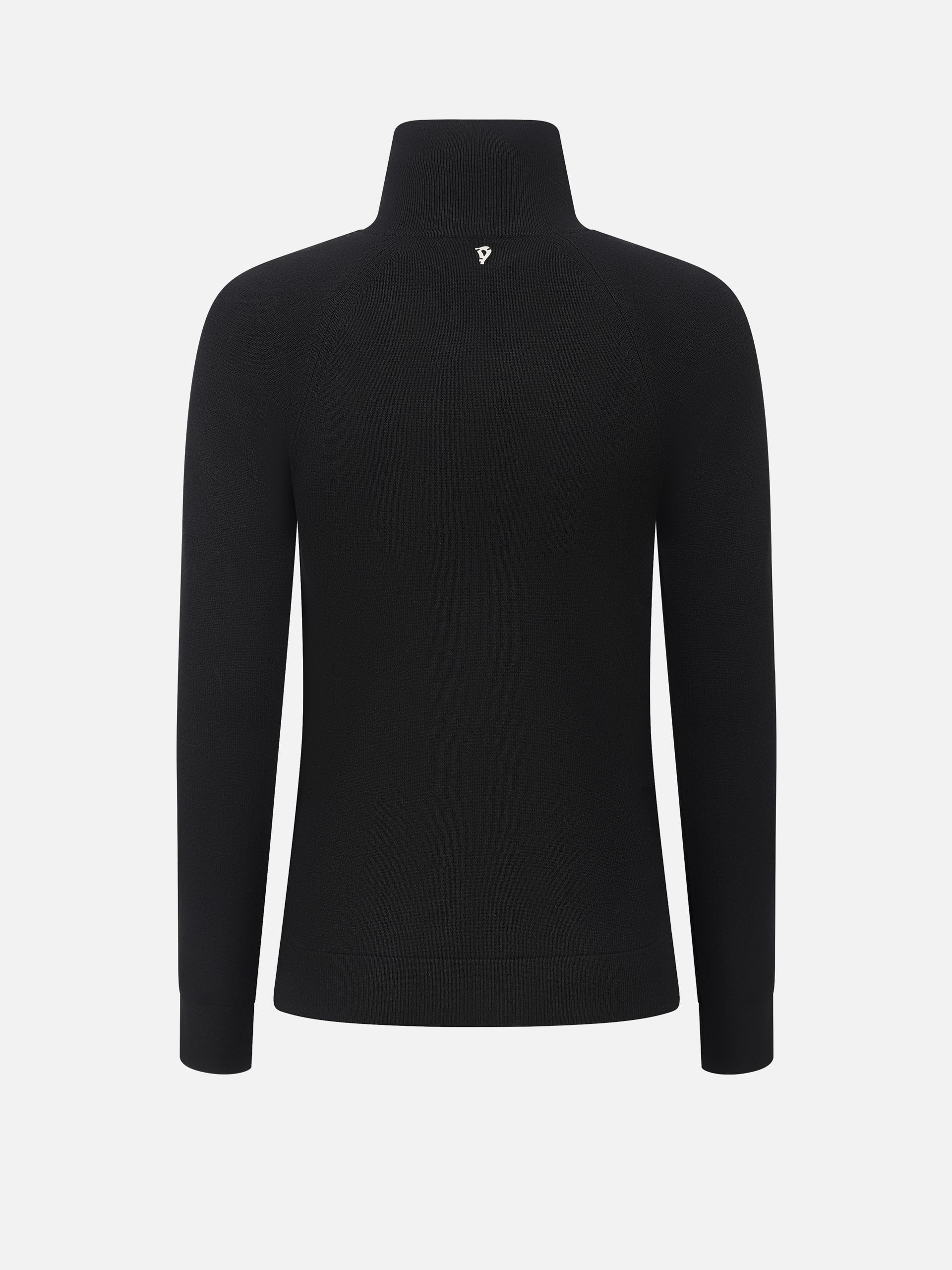 Dondup Pullover aus Viskose mit Stehkragen für Damen Schwarz
