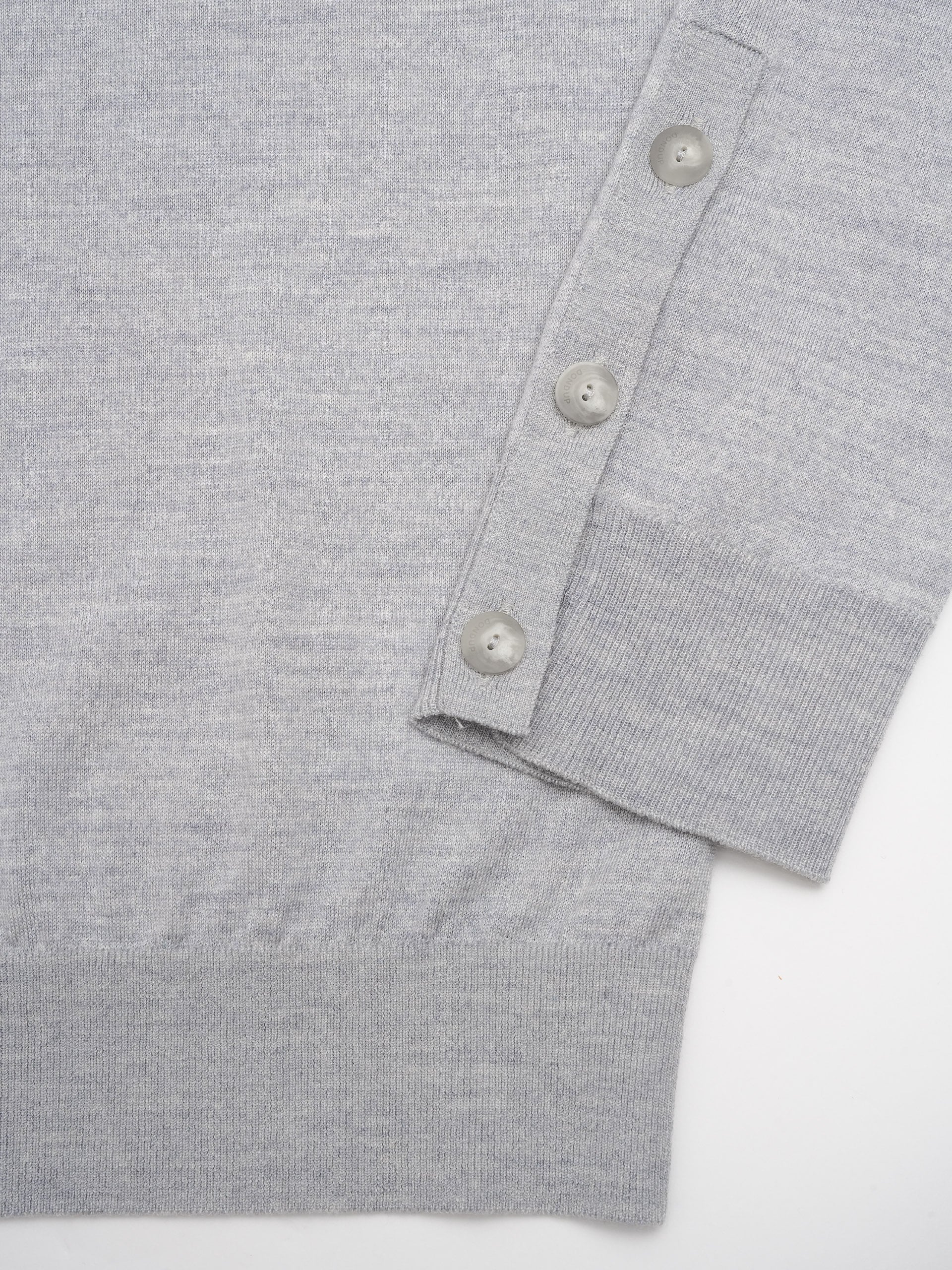 Dondup – Rollkragenpullover aus Kaschmir-Seiden-Mix für Damen Hellgrau - Light Grey