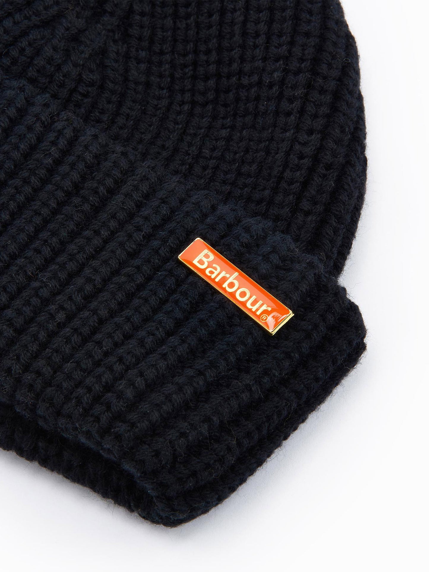 Barbour Beanie Mosley Fisherman aus Baumwollmischung Schwarz