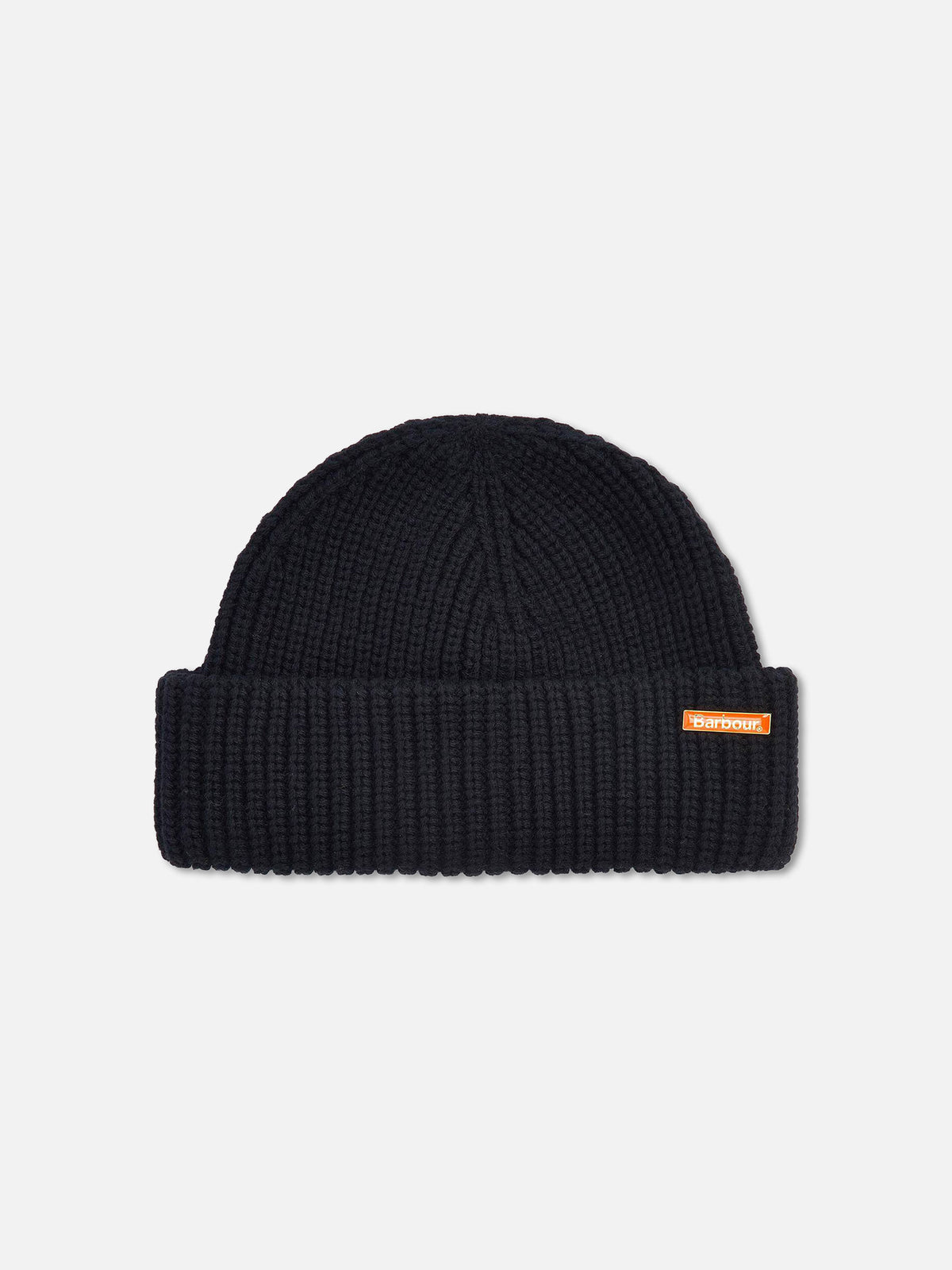 Barbour Beanie Mosley Fisherman aus Baumwollmischung Schwarz