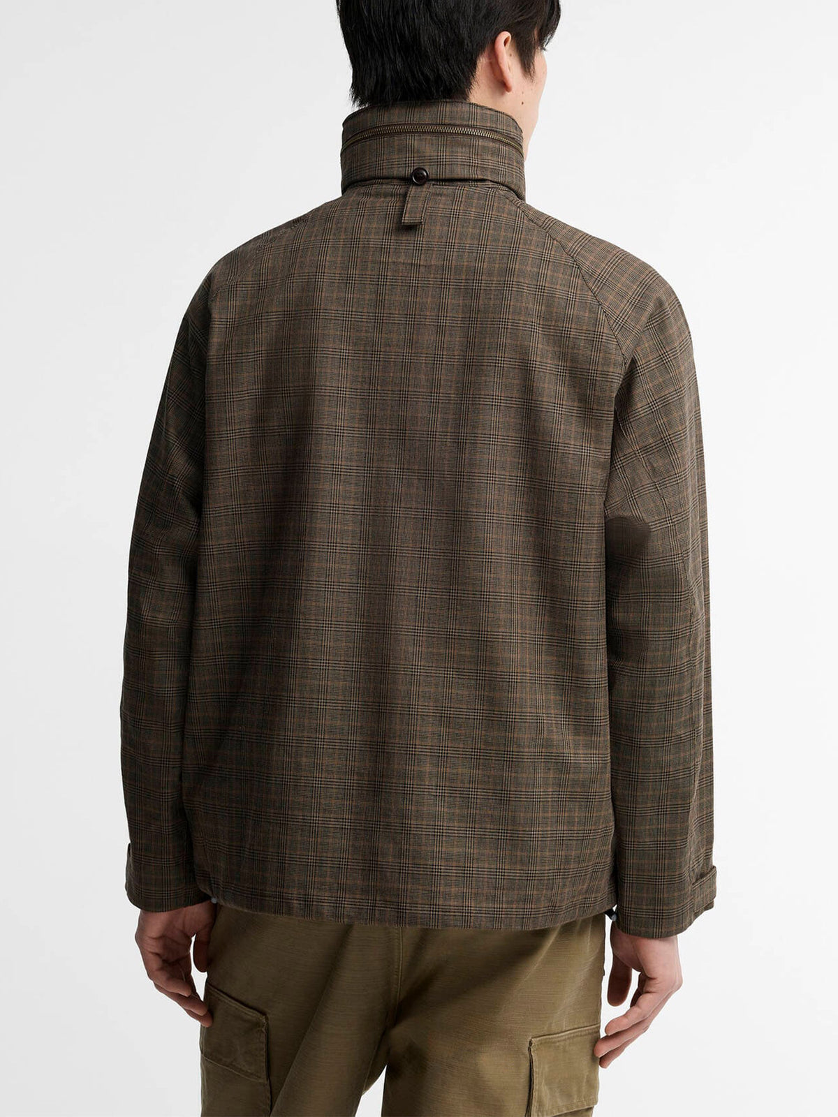 Barbour Wasserdichte Jacke Transport Ursula mit Kapuze Braun