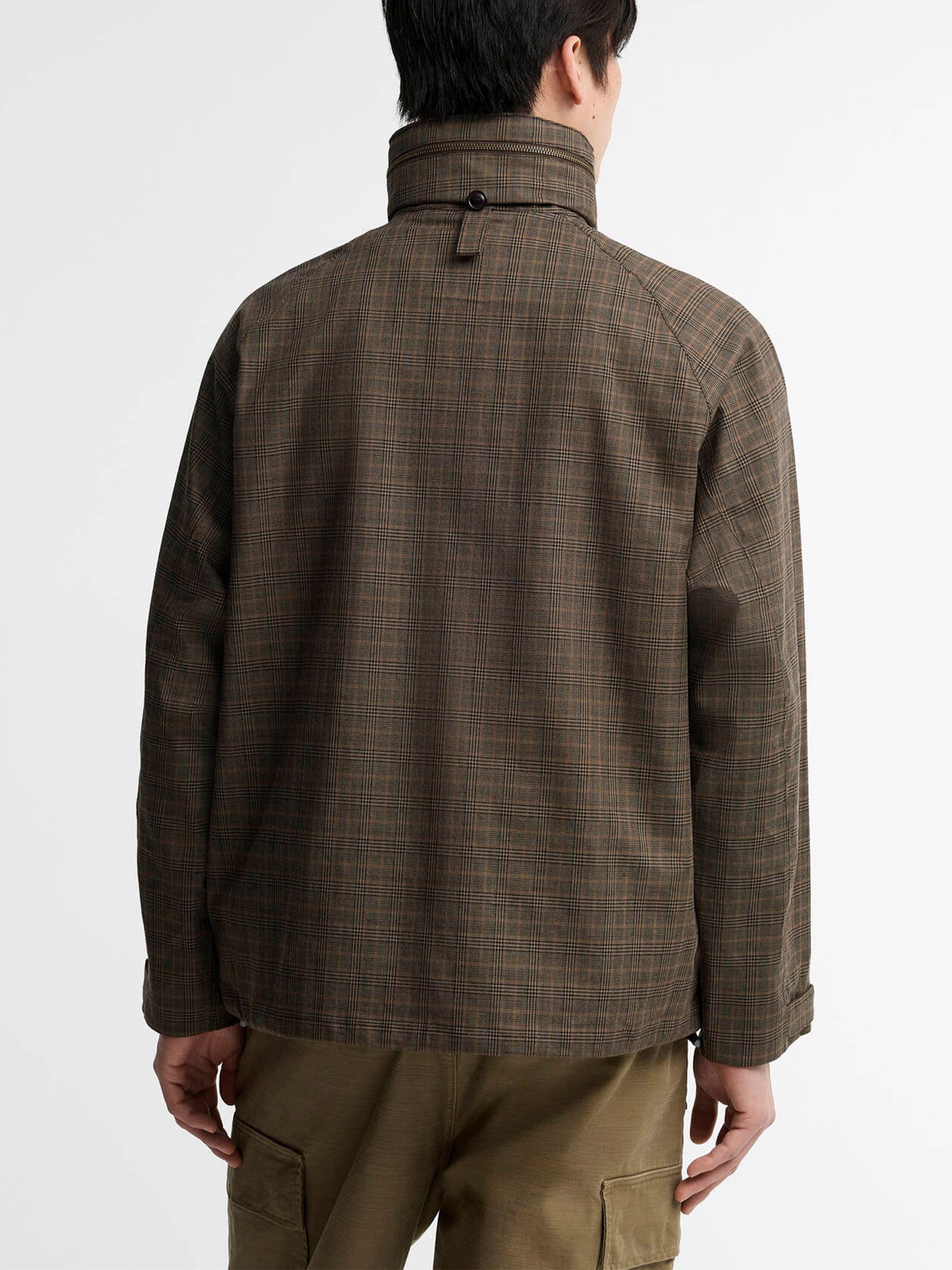 Barbour Wasserdichte Jacke Transport Ursula mit Kapuze Braun