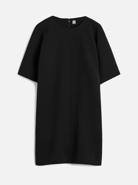 Minikleid Cocoon aus Crêpe für Damen