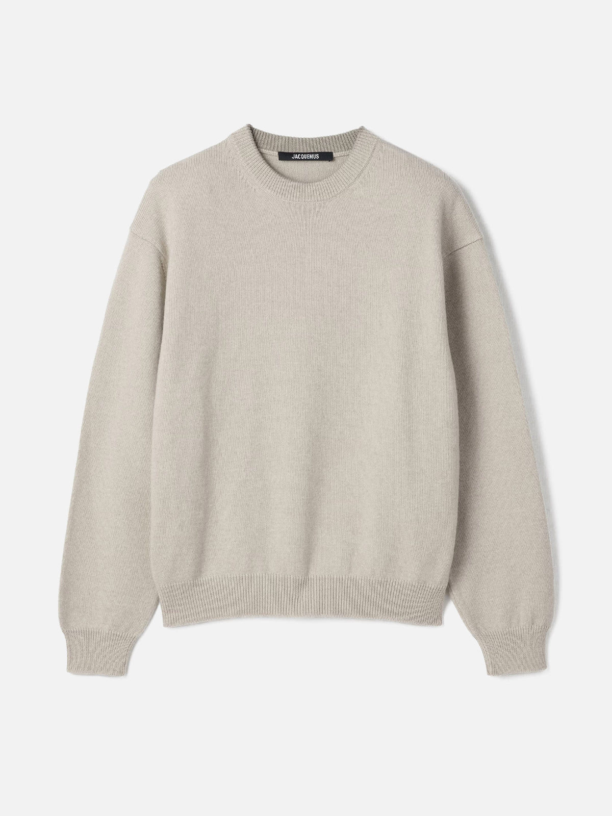 Jacquemus Pullover Moulin mit Logo-Jacquard für Herren Hellbeige