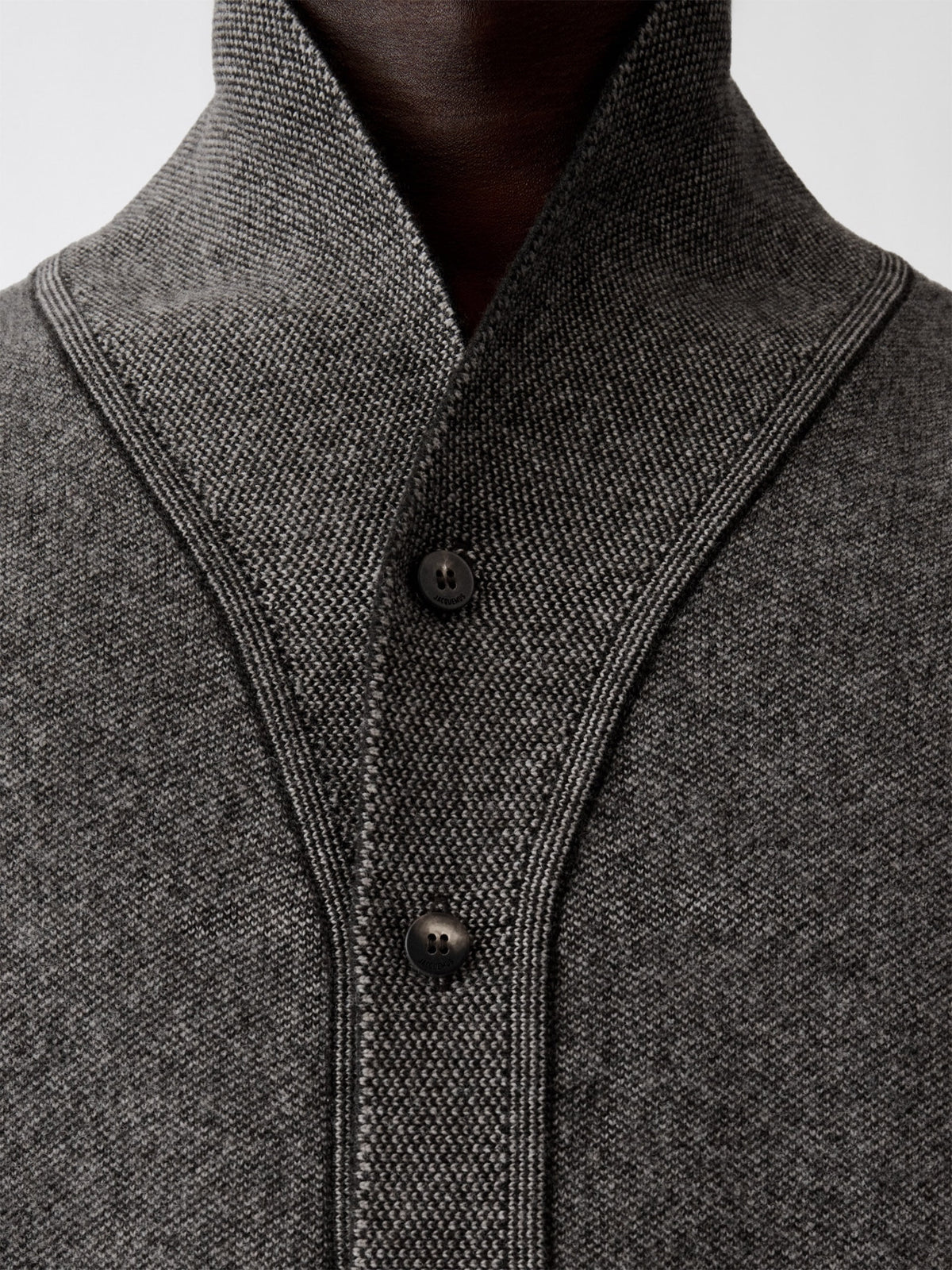 Jacquemus Cardigan Pelota aus Kaschmir-Mix für Herren Dunkelgrau