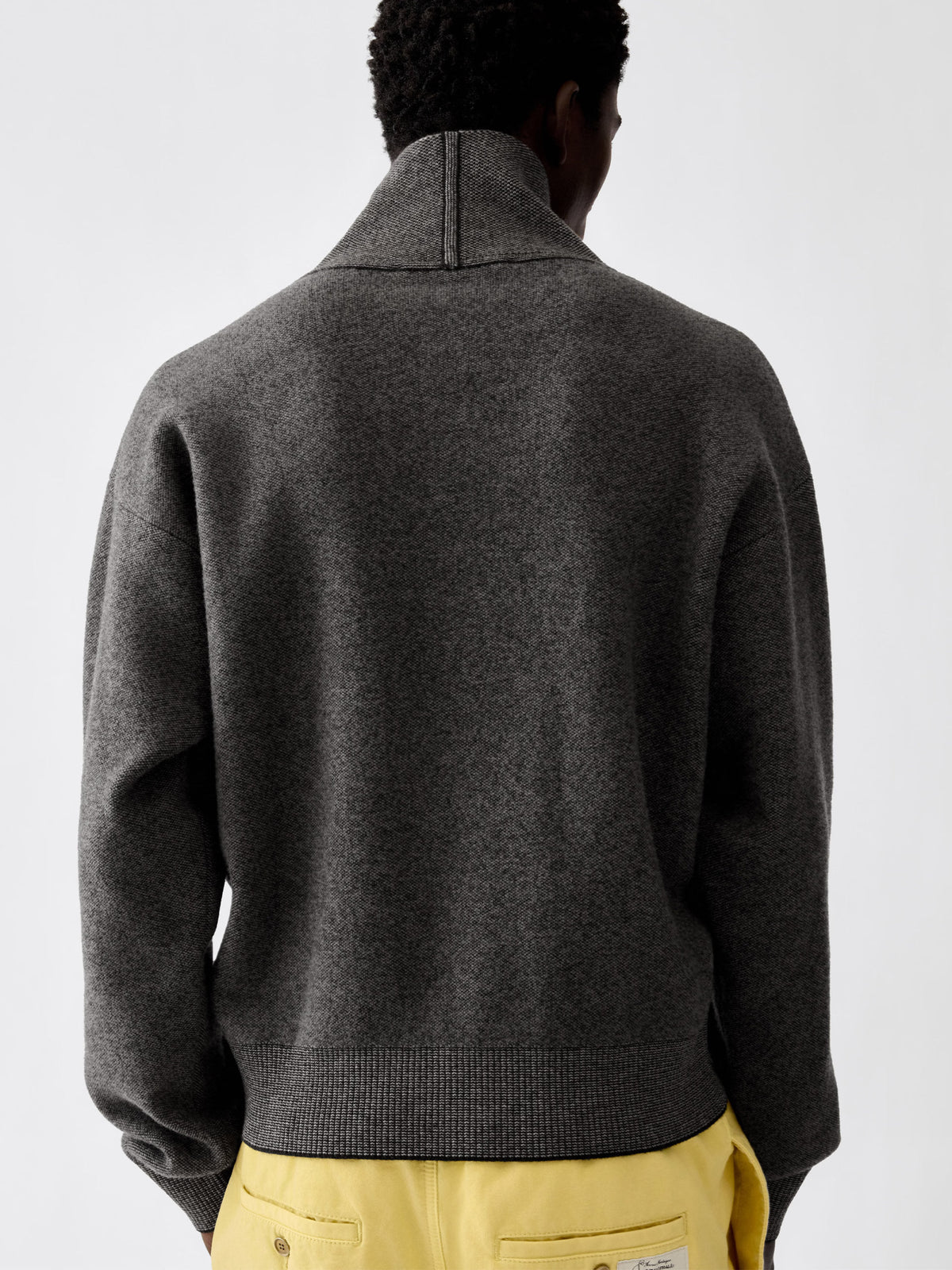 Jacquemus Cardigan Pelota aus Kaschmir-Mix für Herren Dunkelgrau