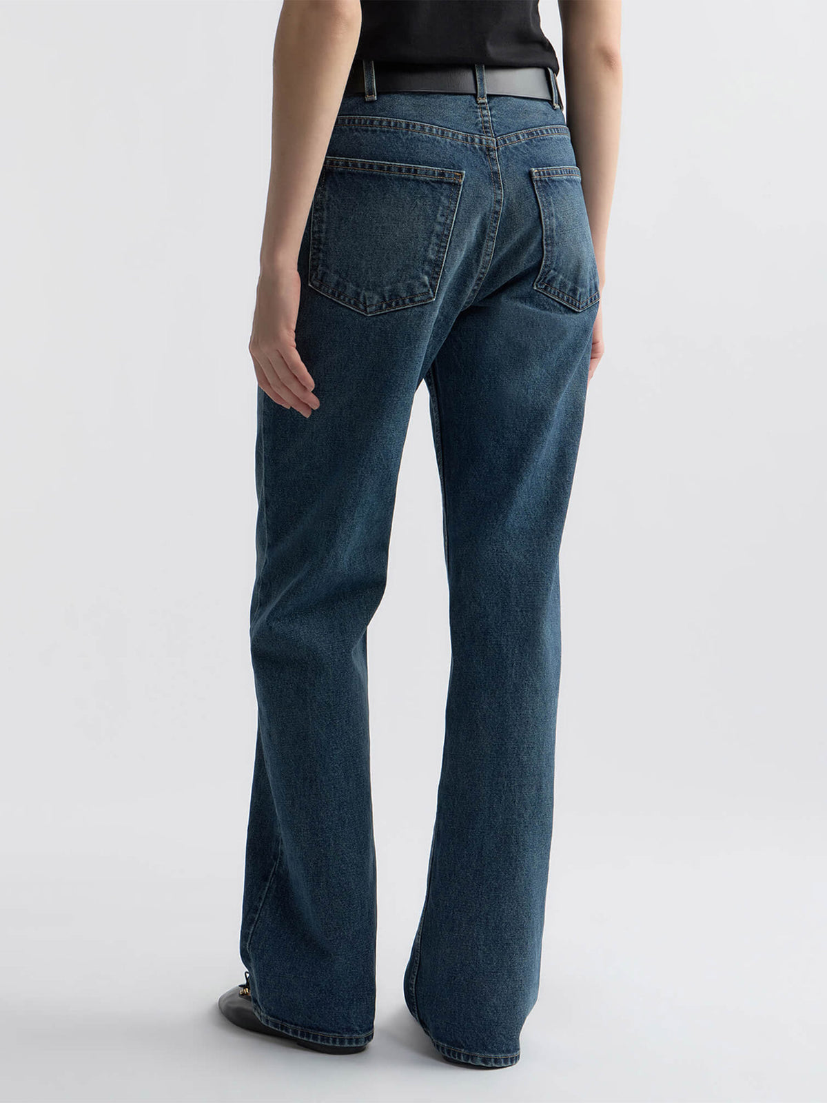 Nili lotan Mid-Rise Jeans Mitchell für Damen Blau