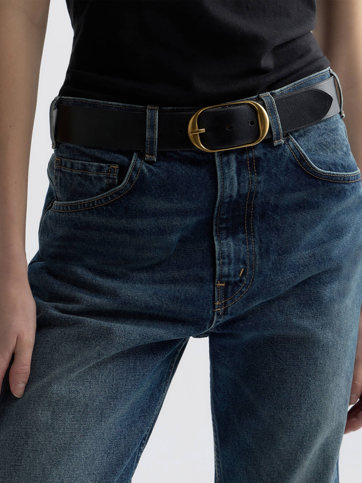 Nili lotan Mid-Rise Jeans Mitchell für Damen Blau