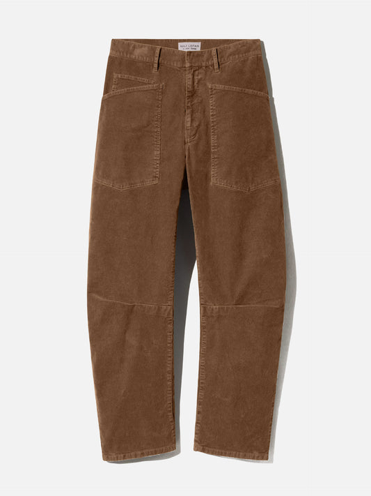 Nili lotan Barrel-Leg Cordhose Shon für Damen Braun