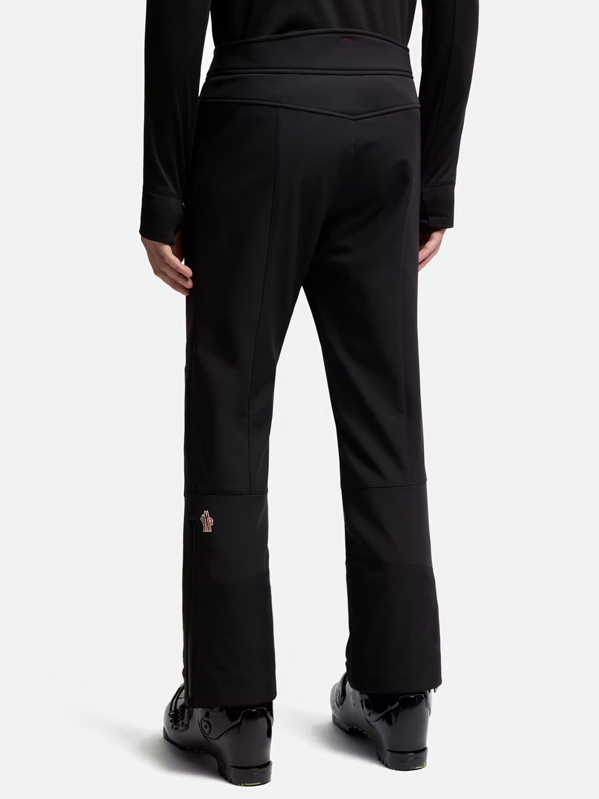 Moncler grenoble Skihose mit Logo-Detail für Herren Schwarz
