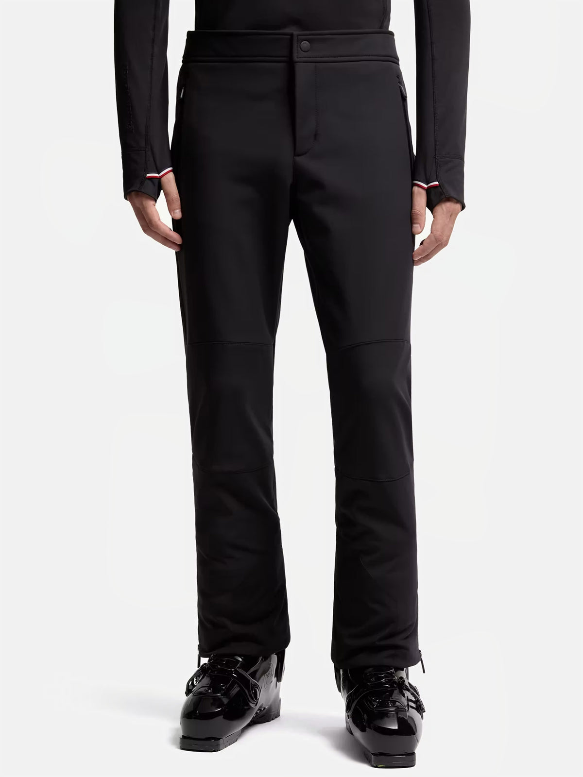 Moncler grenoble Skihose mit Logo-Detail für Herren Schwarz