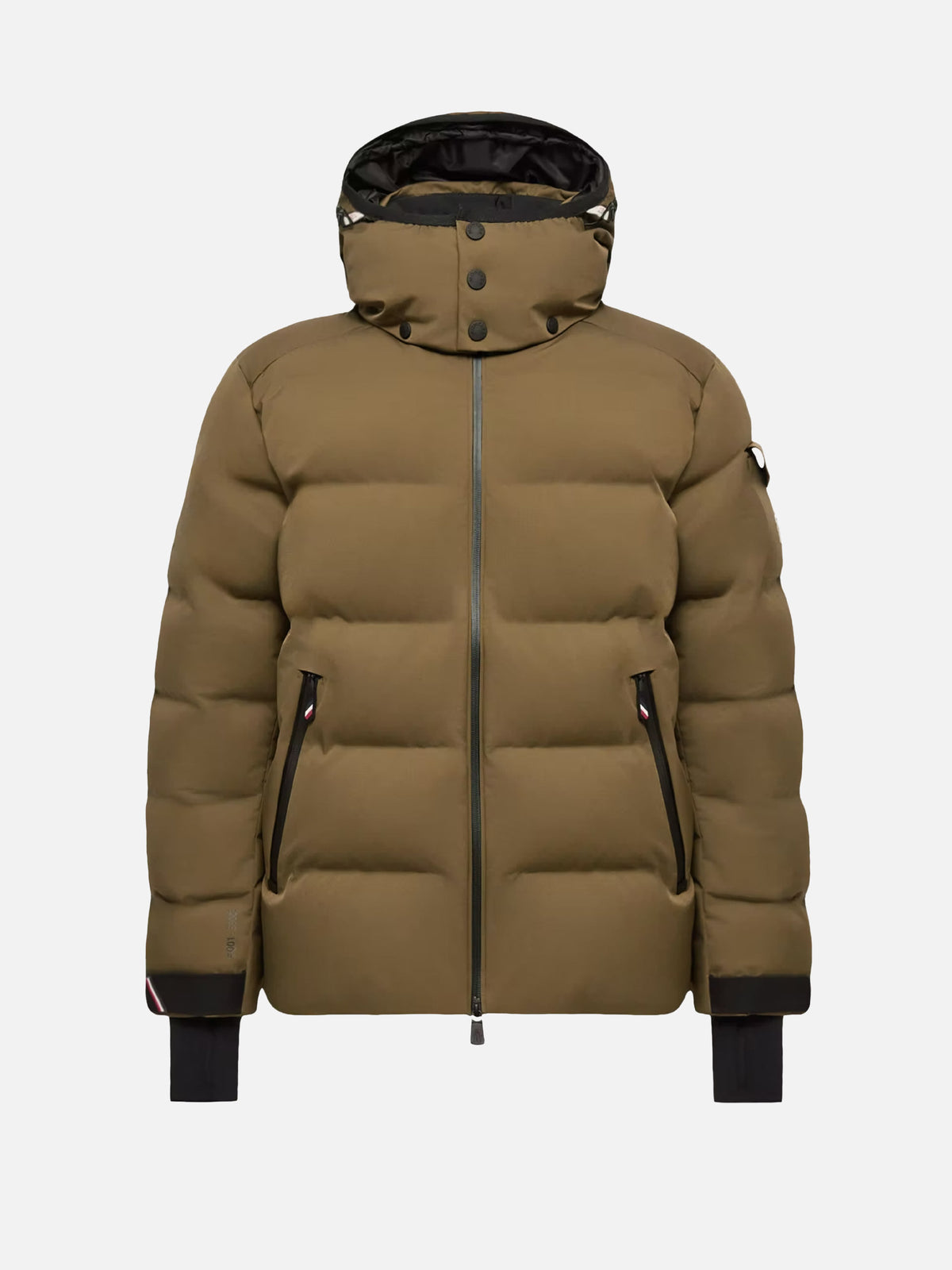 Moncler Grenoble – Daunen-Skijacke Montgetech für Herren Oliv-Braun - Olive