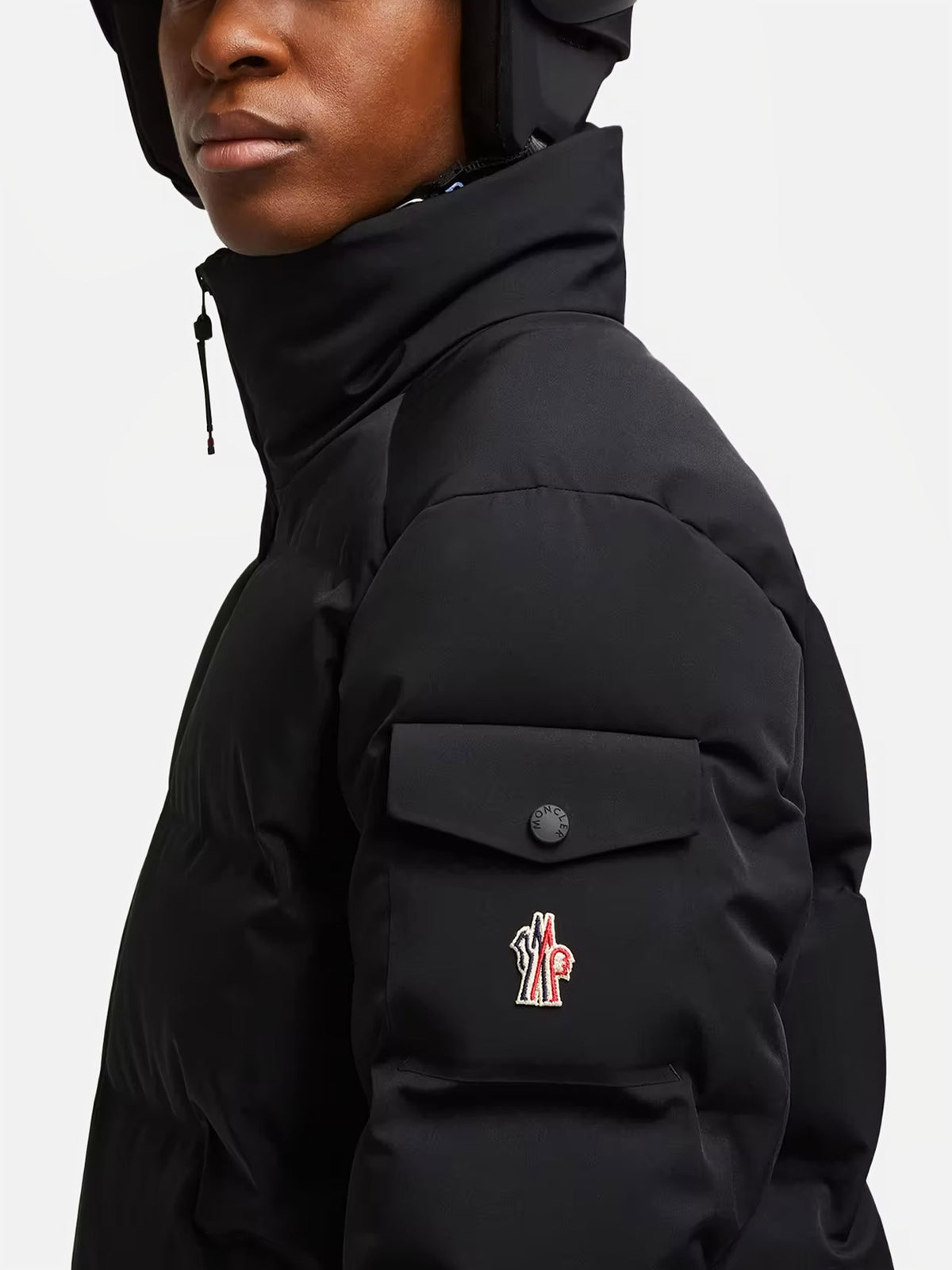 Moncler Grenoble – Daunen-Skijacke Montgetech für Herren Schwarz - Black