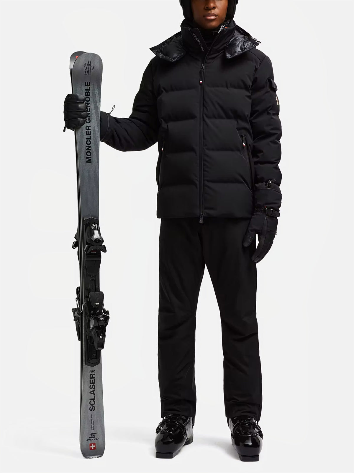 Moncler Grenoble – Daunen-Skijacke Montgetech für Herren Schwarz - Black
