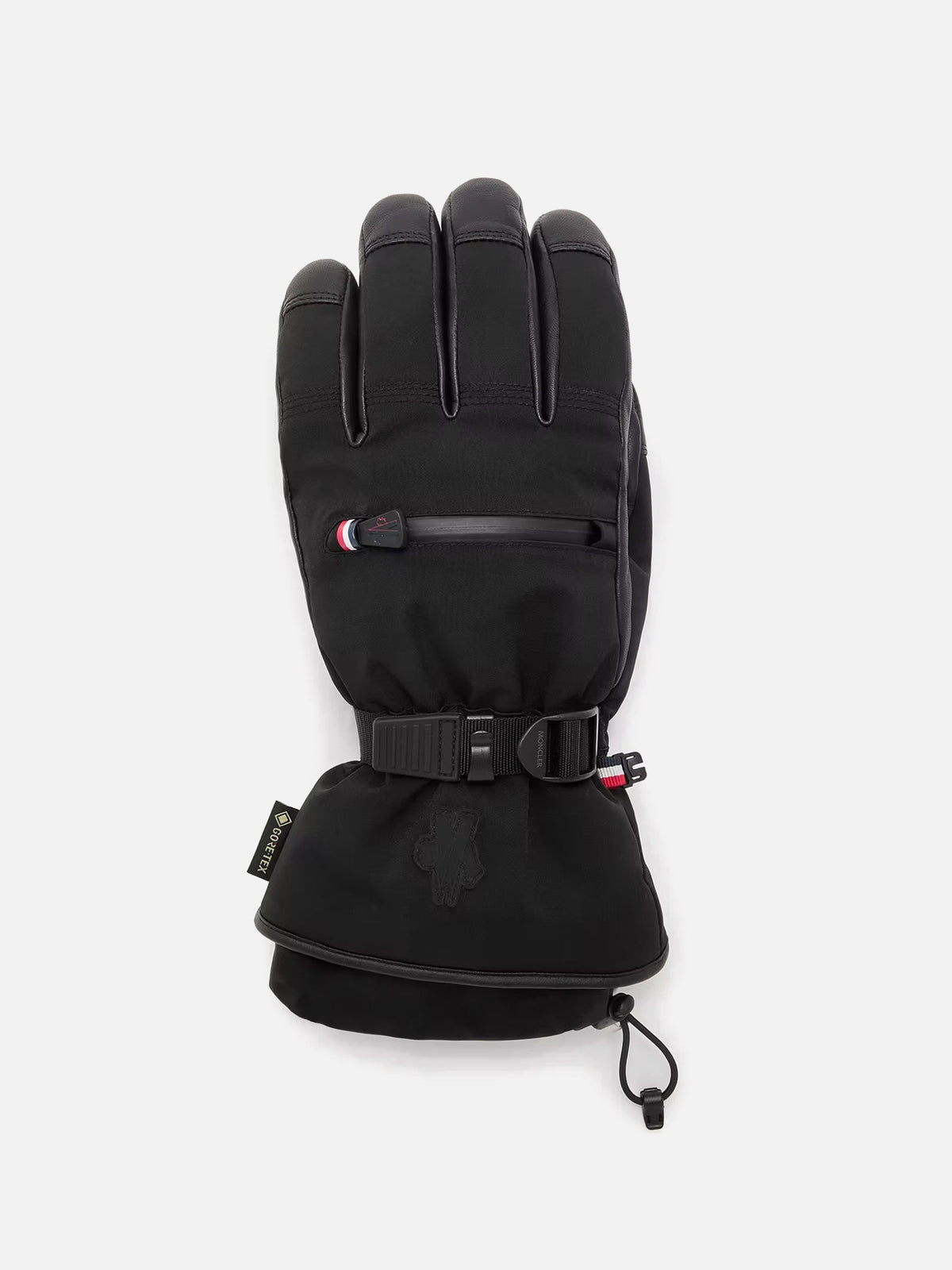Moncler grenoble Gepolsterte Ski-Handschuhe für Herren Schwarz
