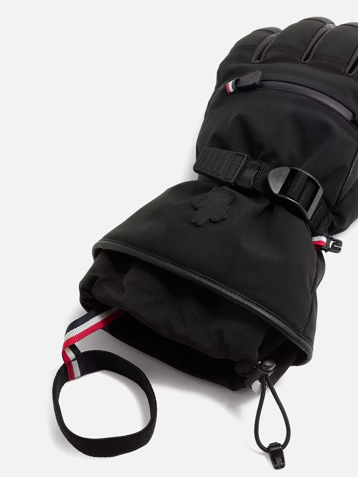Moncler grenoble Gepolsterte Ski-Handschuhe für Herren Schwarz