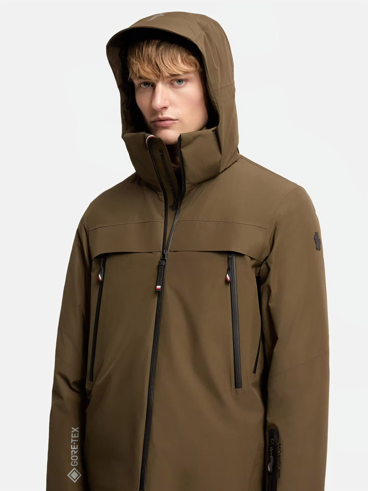 Moncler grenoble Daunen-Skijacke Balmhorn für Herren Olivgrün